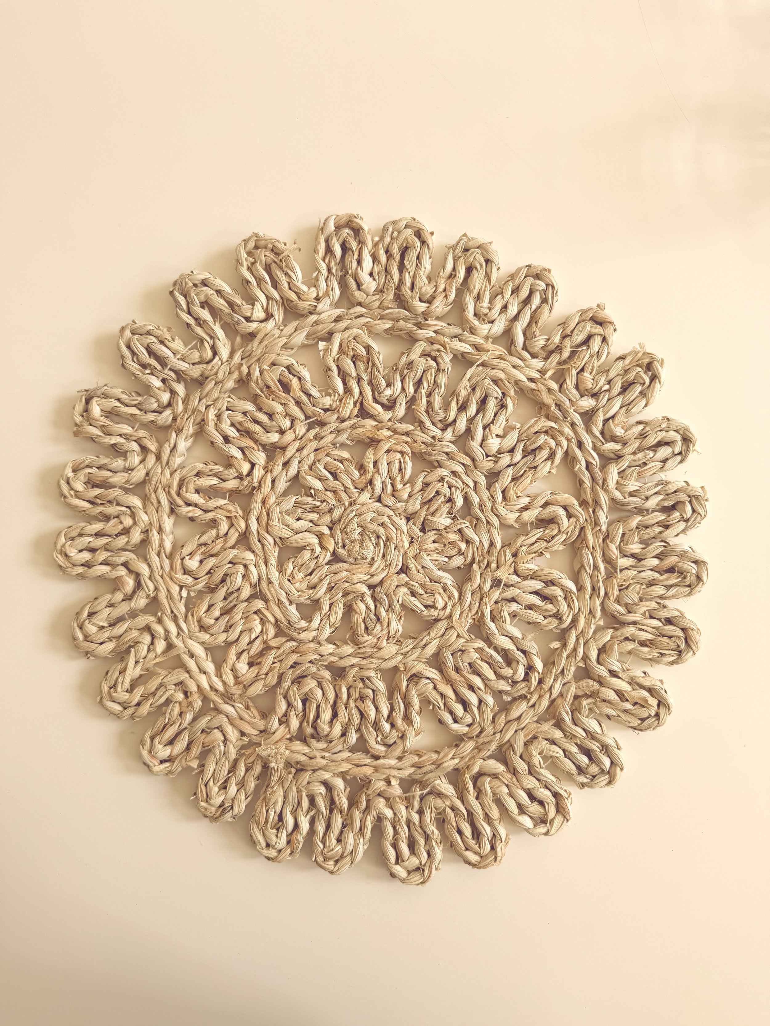Jute Flower Placemats