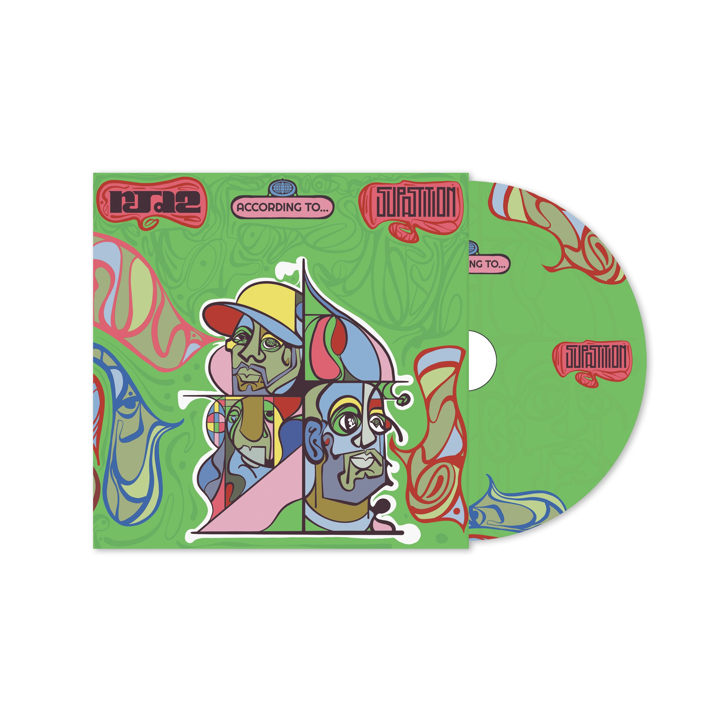 RJD2 & Supastition 'According To...' CD Digipak