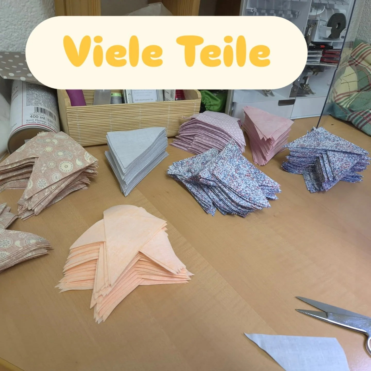 Ein neues grosses Projekt hat gestartet. Hier &uuml;ber 1000 Einzelteile und es sind noch nicht alle.