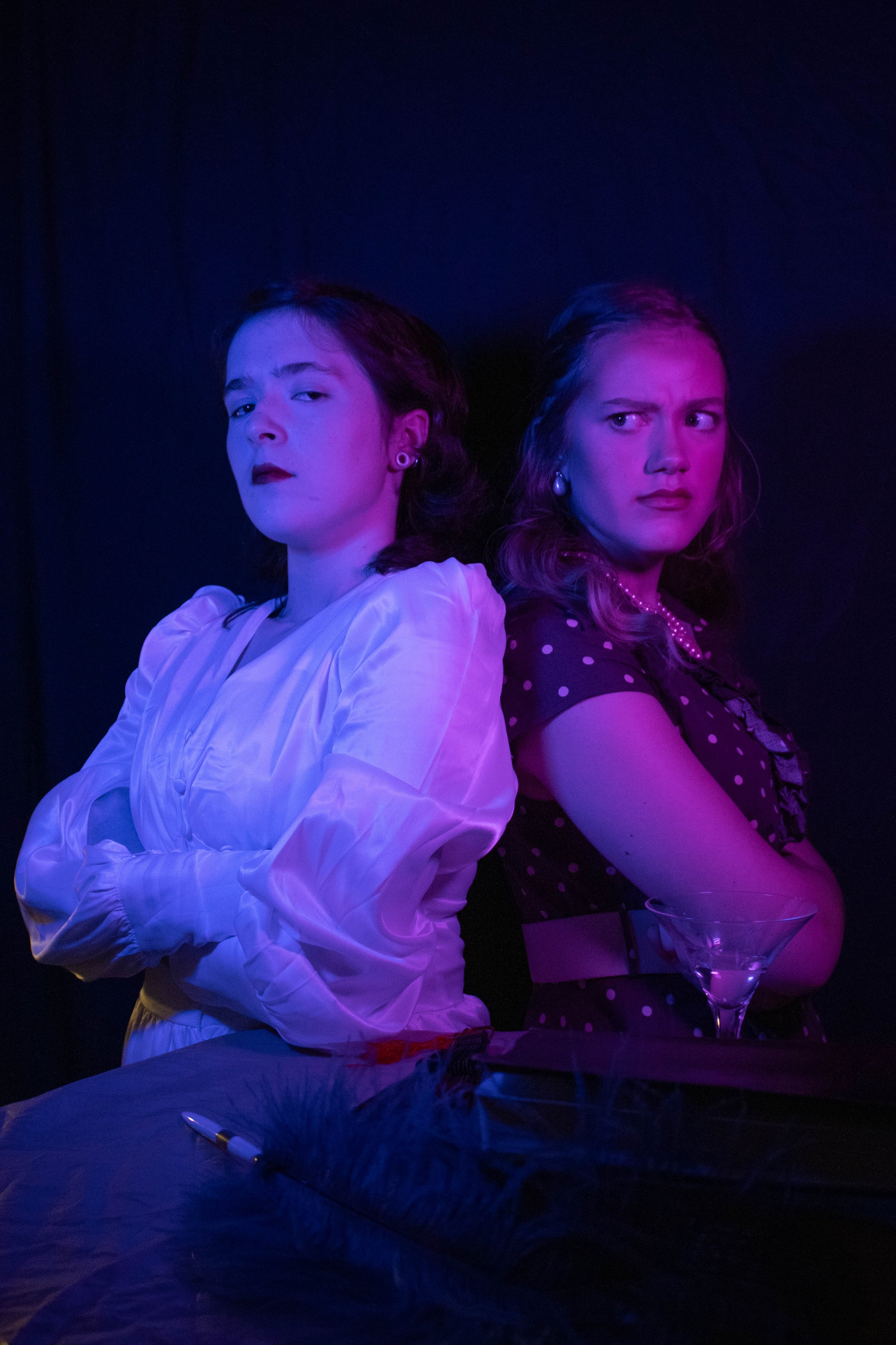 Elvira and Ruth (Blithe Spirit) - Simon Kenton High School (April 2025)
