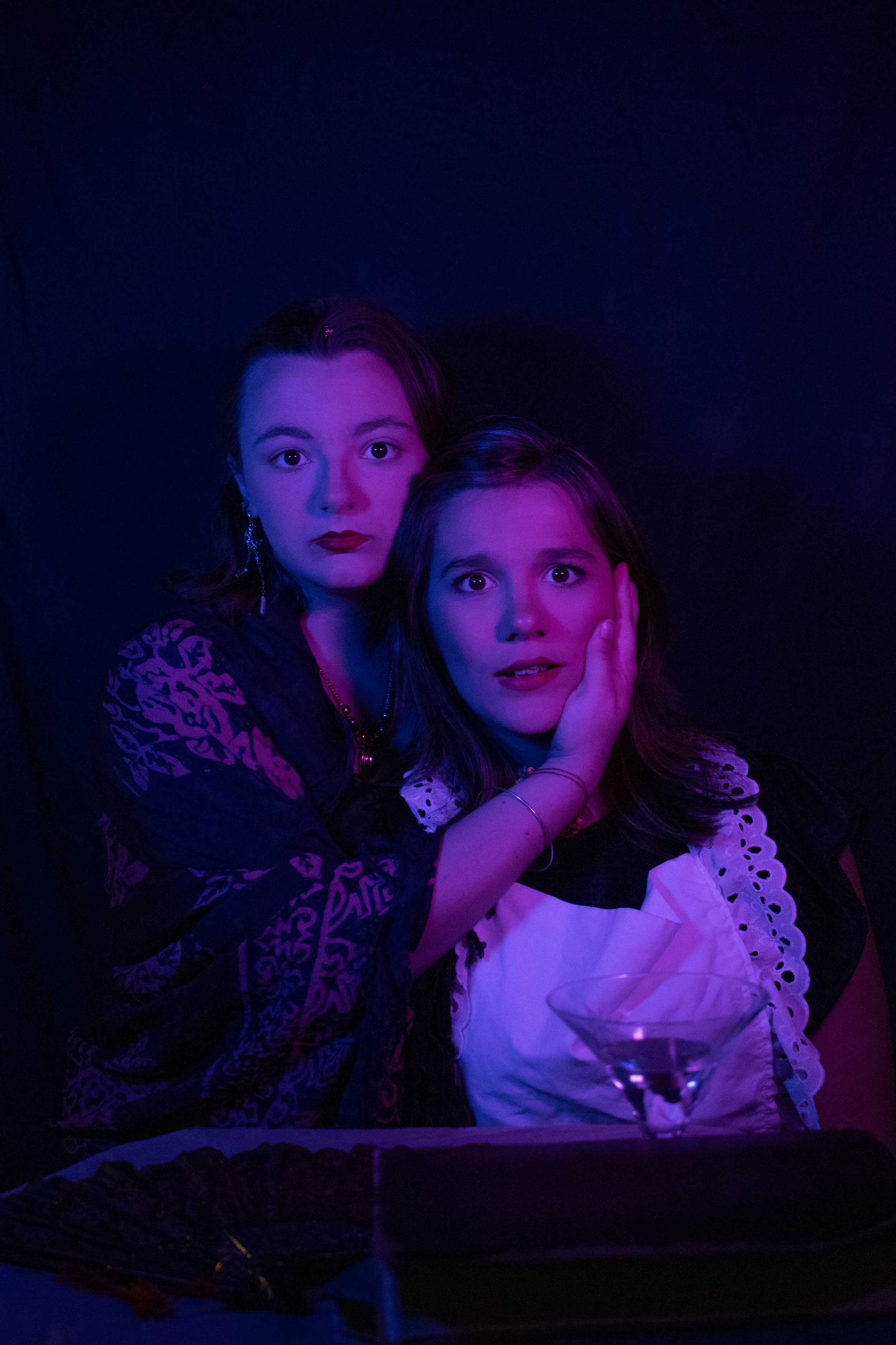 Madame Arcati and Edith (Blithe Spirit) - Simon Kenton High School (April 2025)