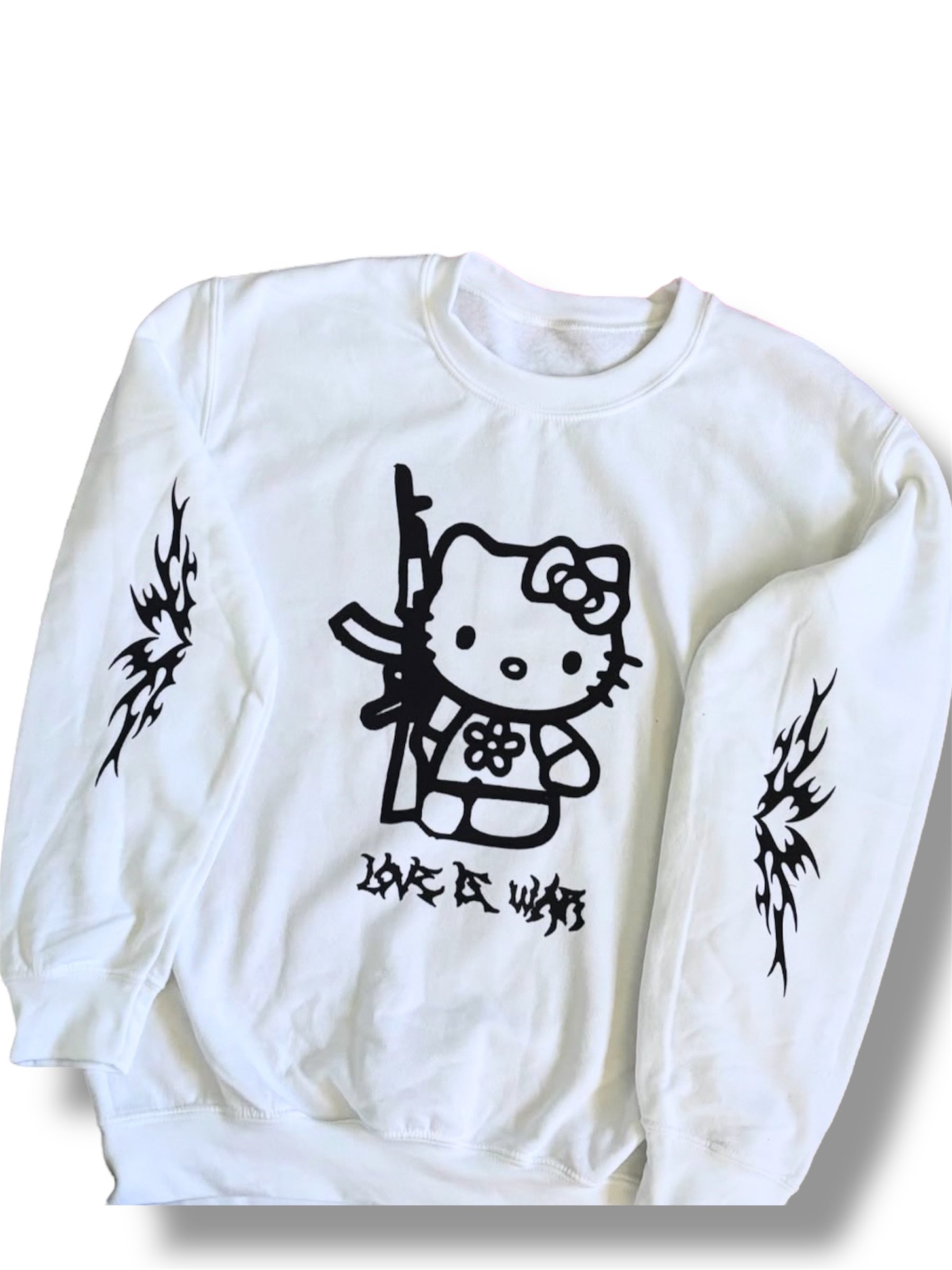 LostHeartz Wrld Hello Kitty Tribal Sweater