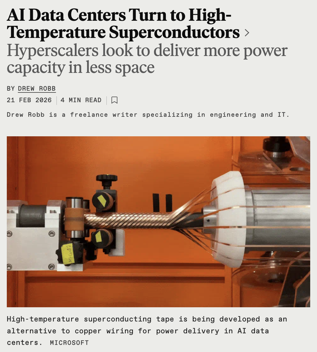 VEIR featured on IEEE Spectrum