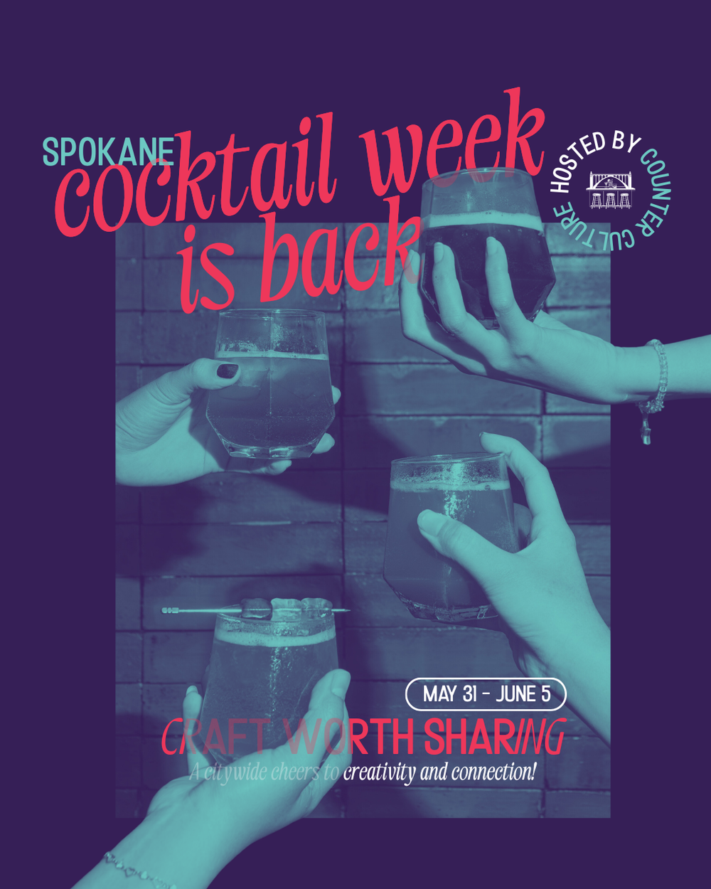 Spokane Cocktail Week 2026 — Counter Culture