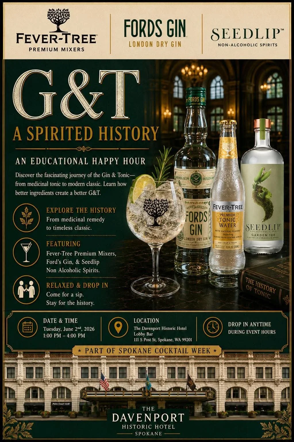 G&amp;T: A Spirited History – An Educational Happy Hour