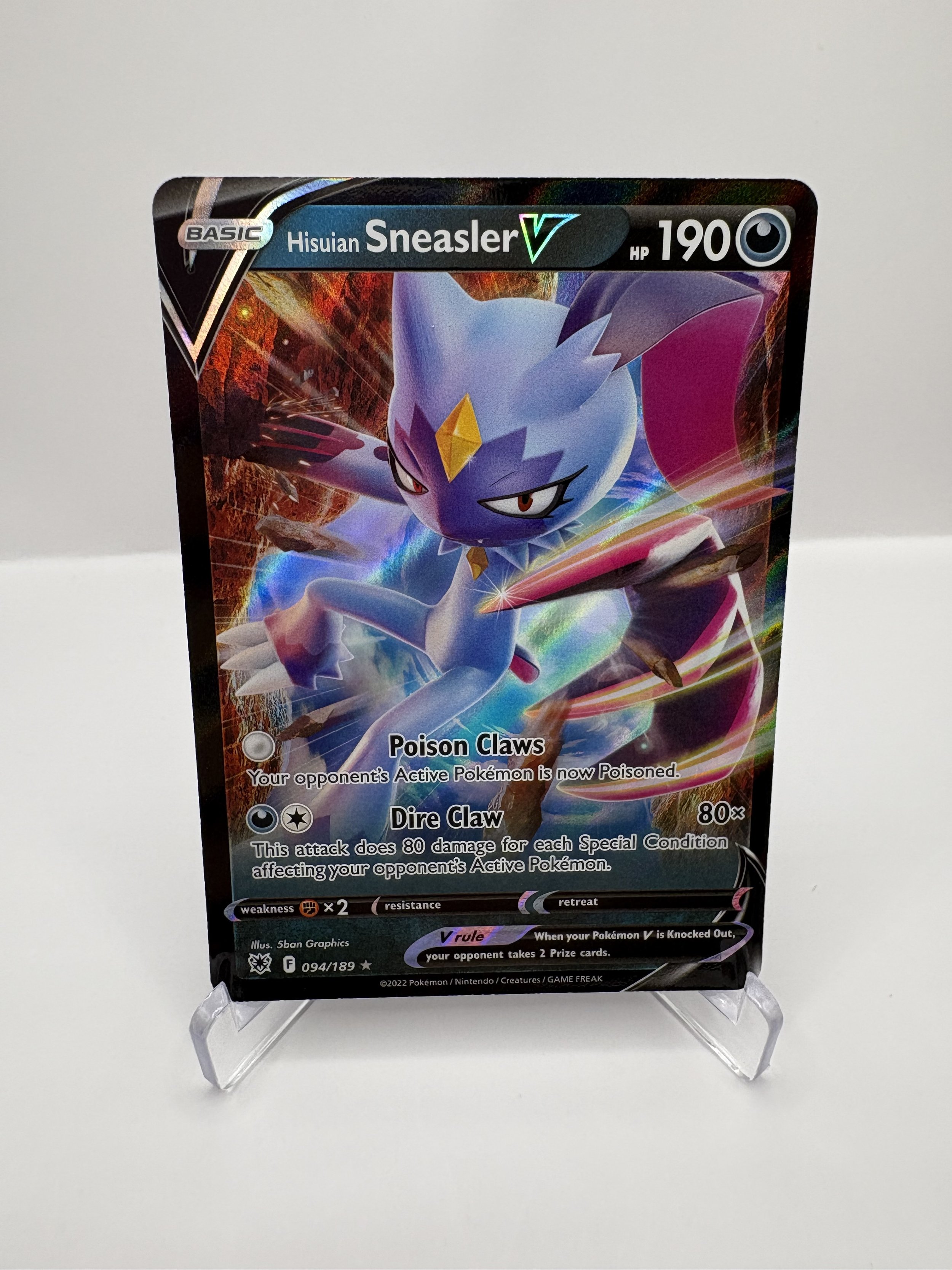 Hisuian Sneasler V #94