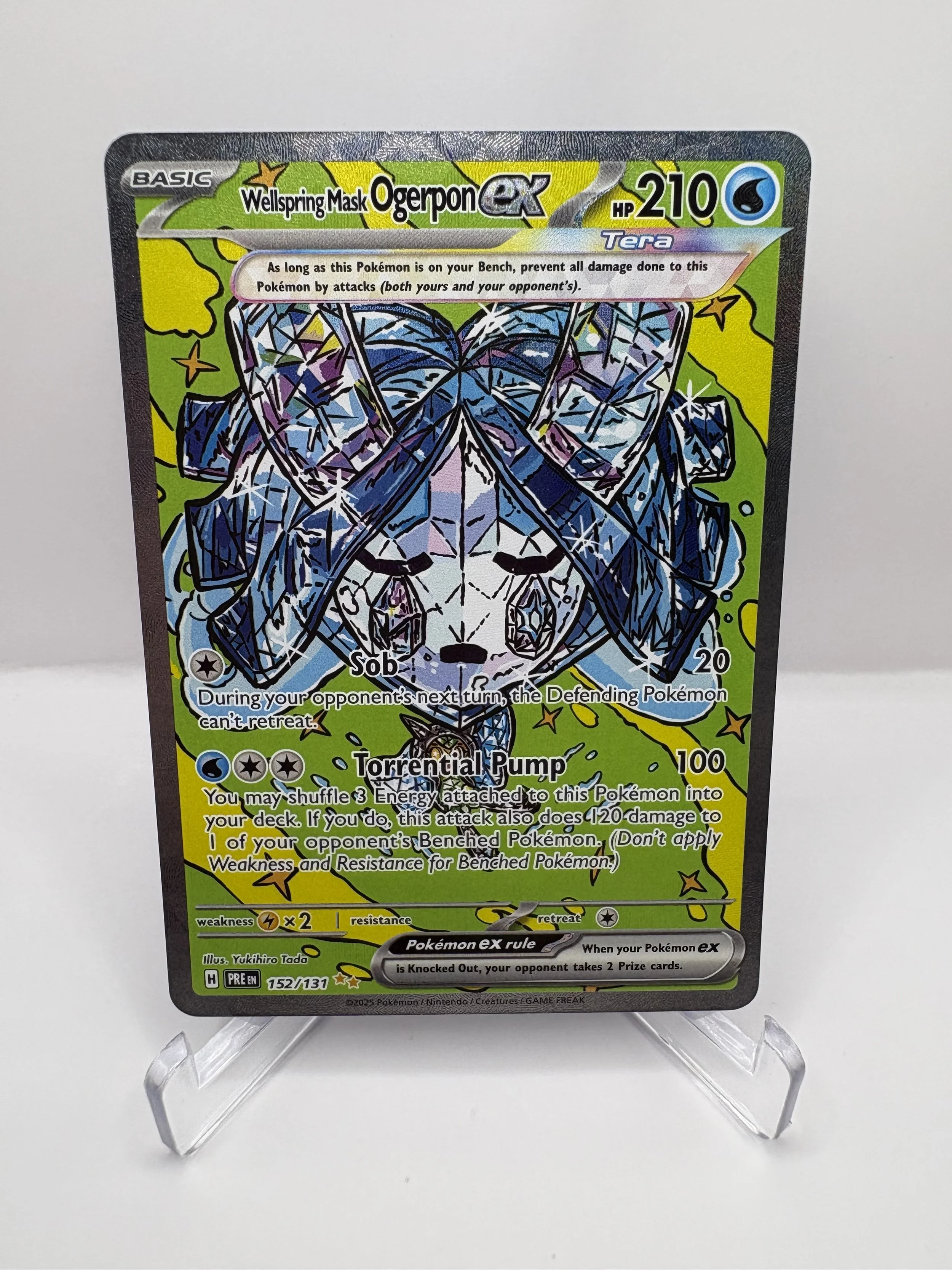 Wellspring Mask Ogerpon Ex #152