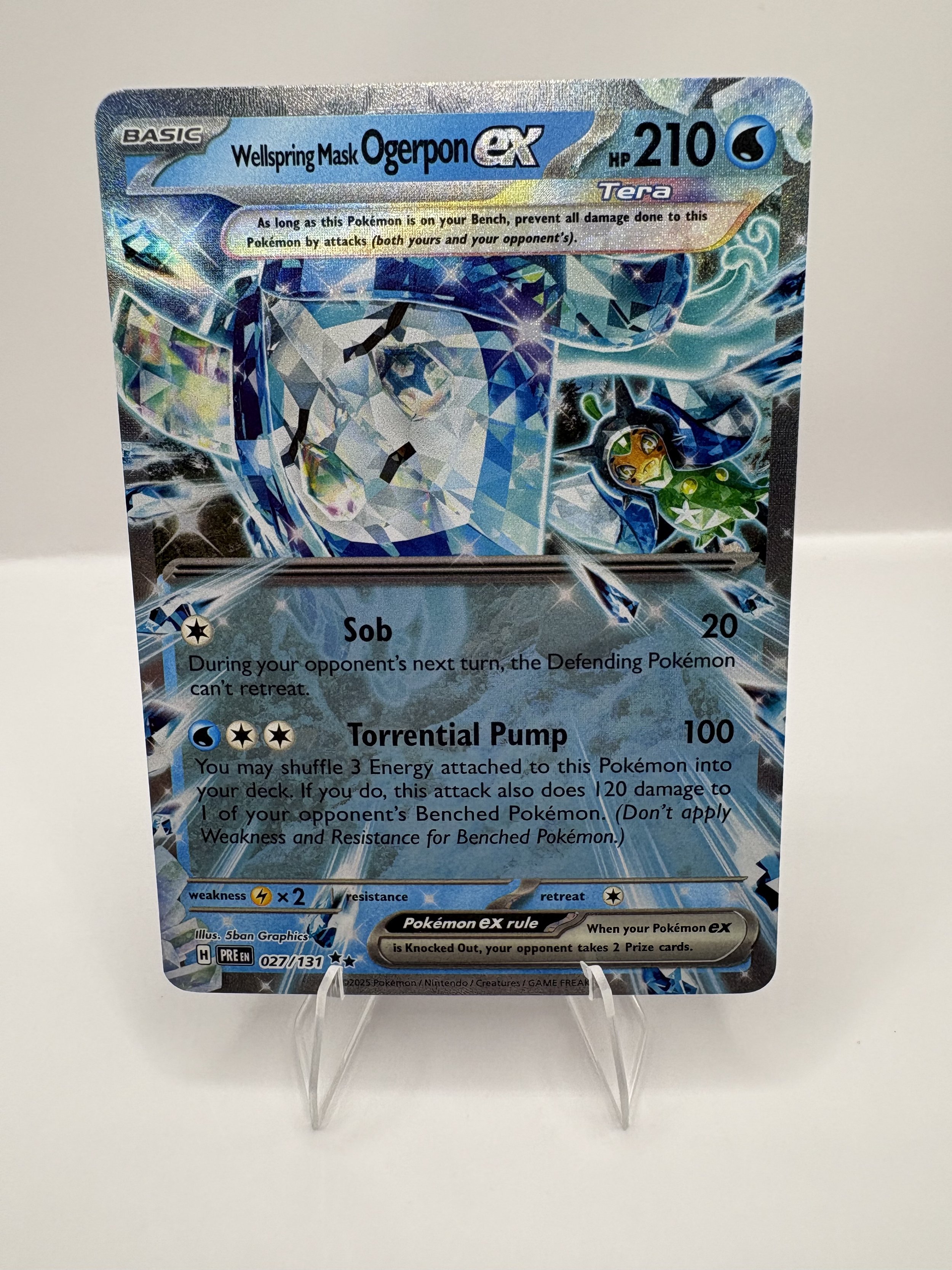 Wellspring Mask Ogerpon Ex #27