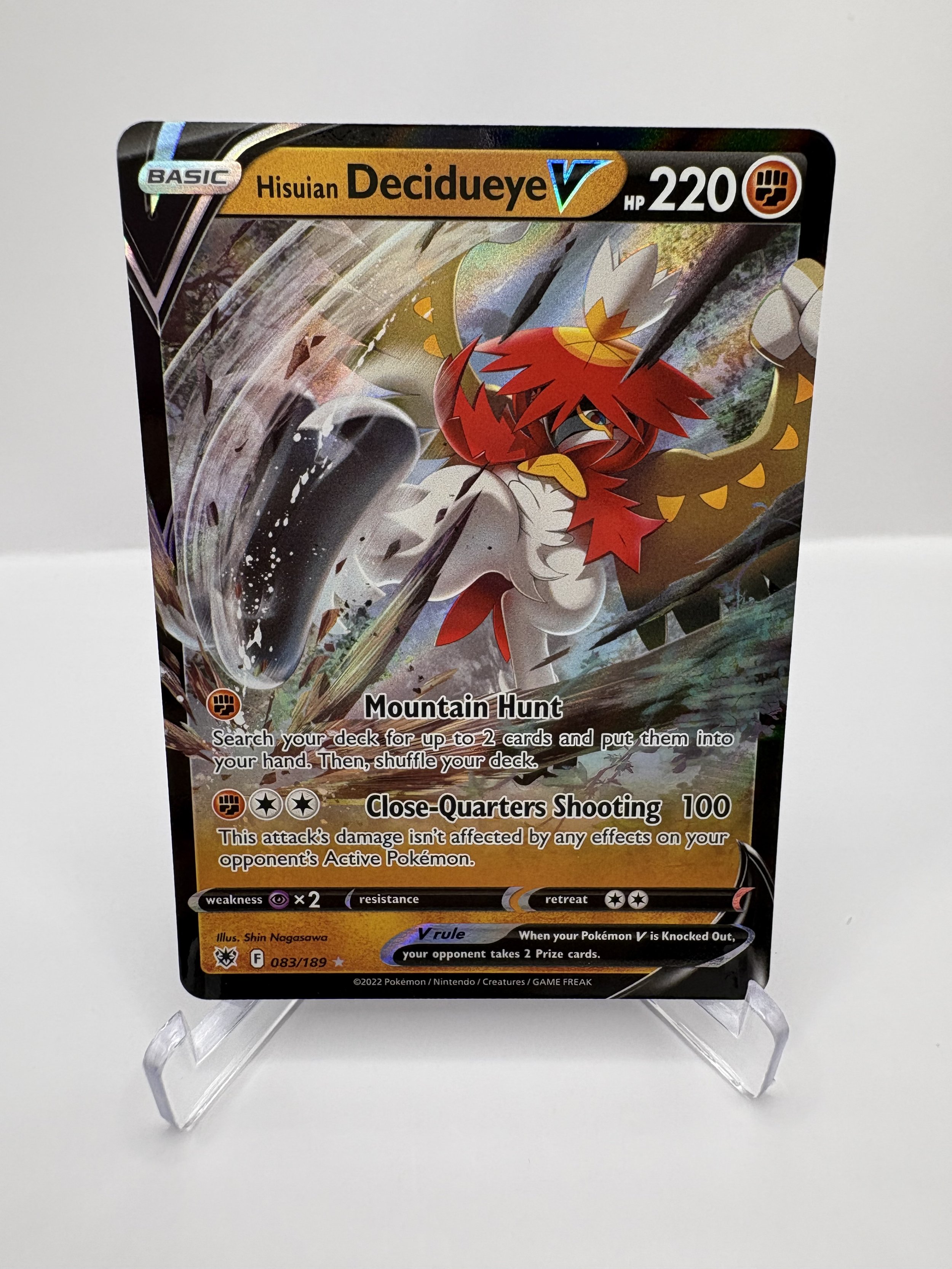 Hisuian Decidueye V #83