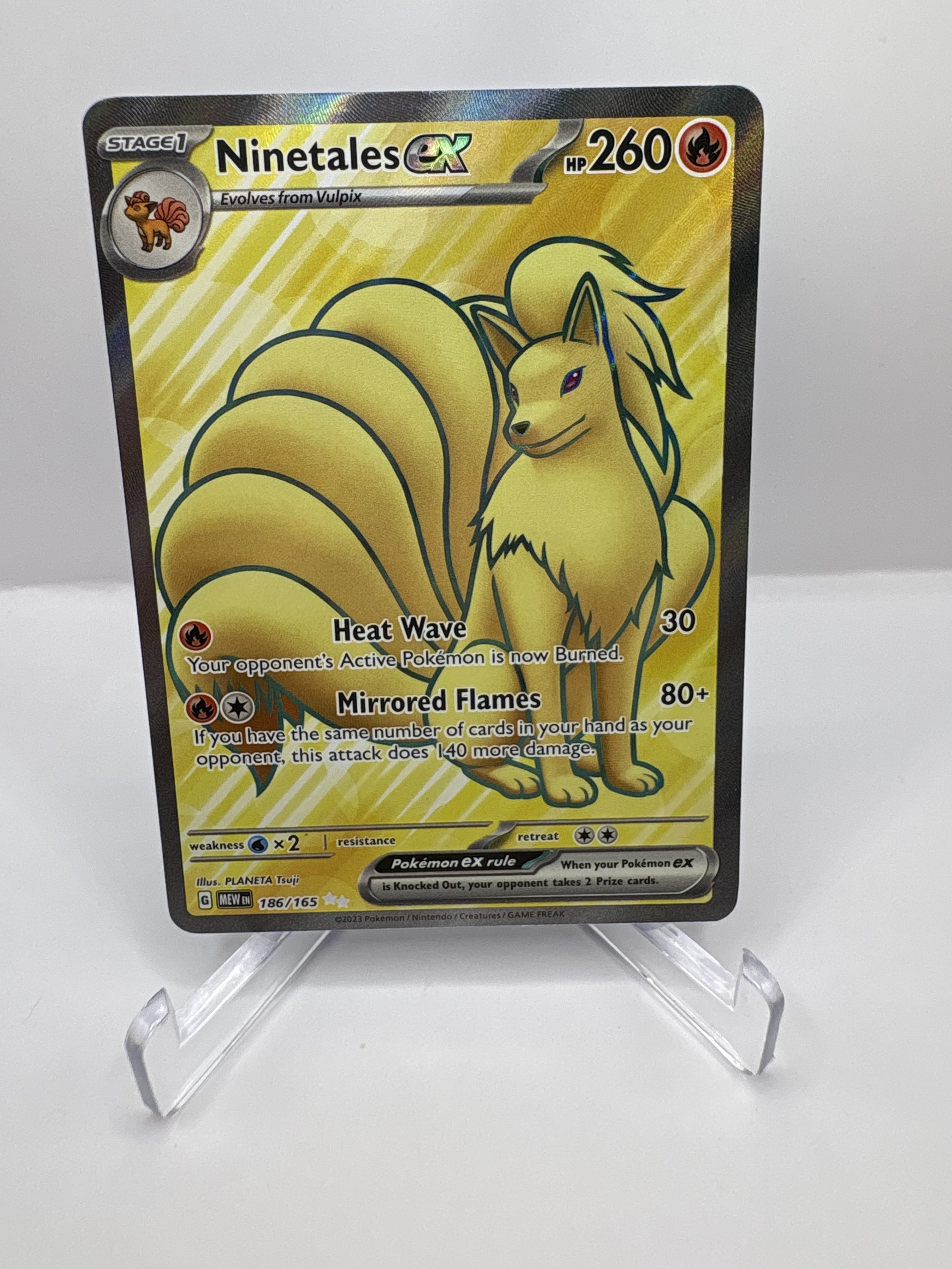 Ninetales Ex #186