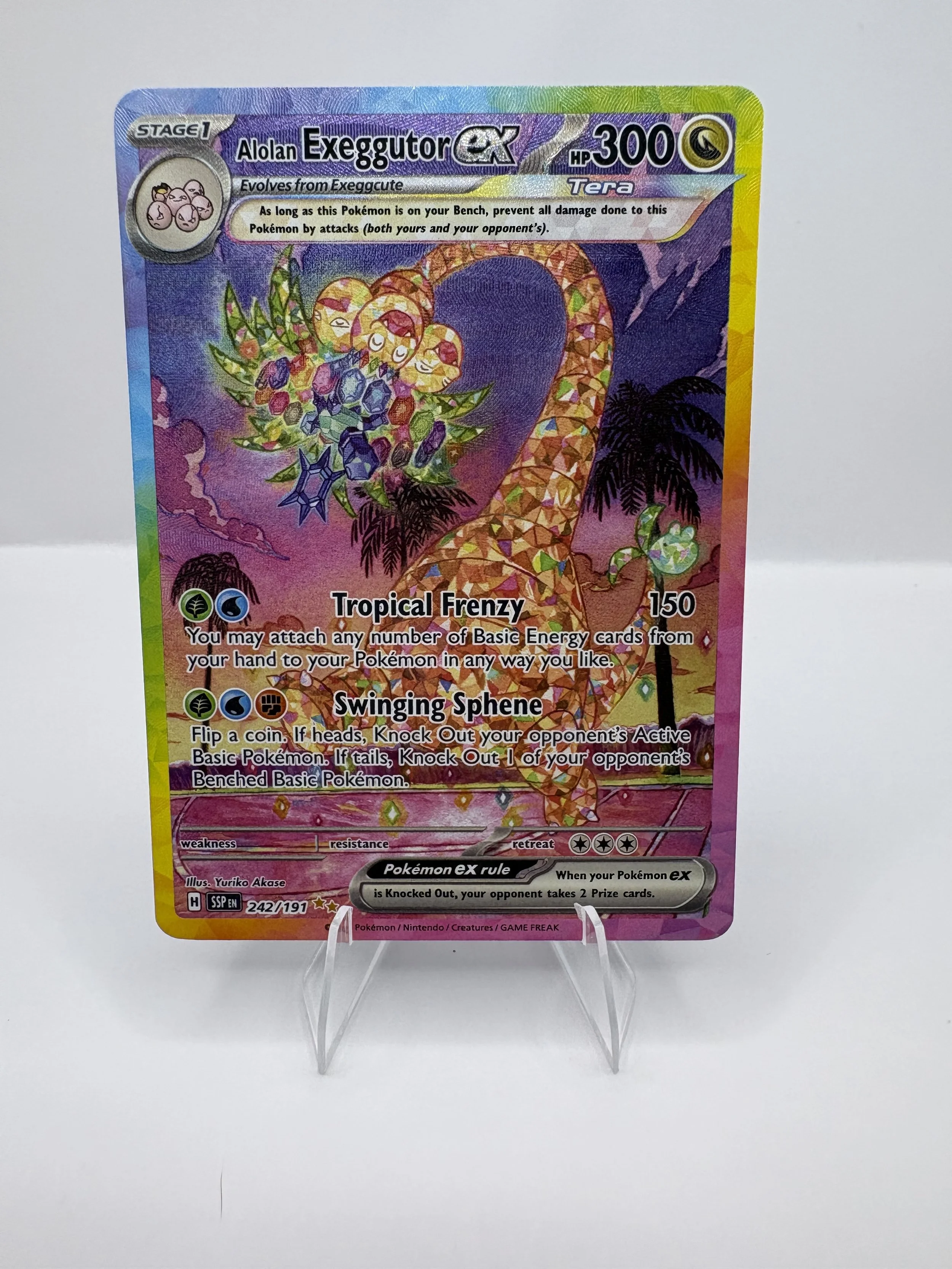 Alolan Exeggutor Ex #242