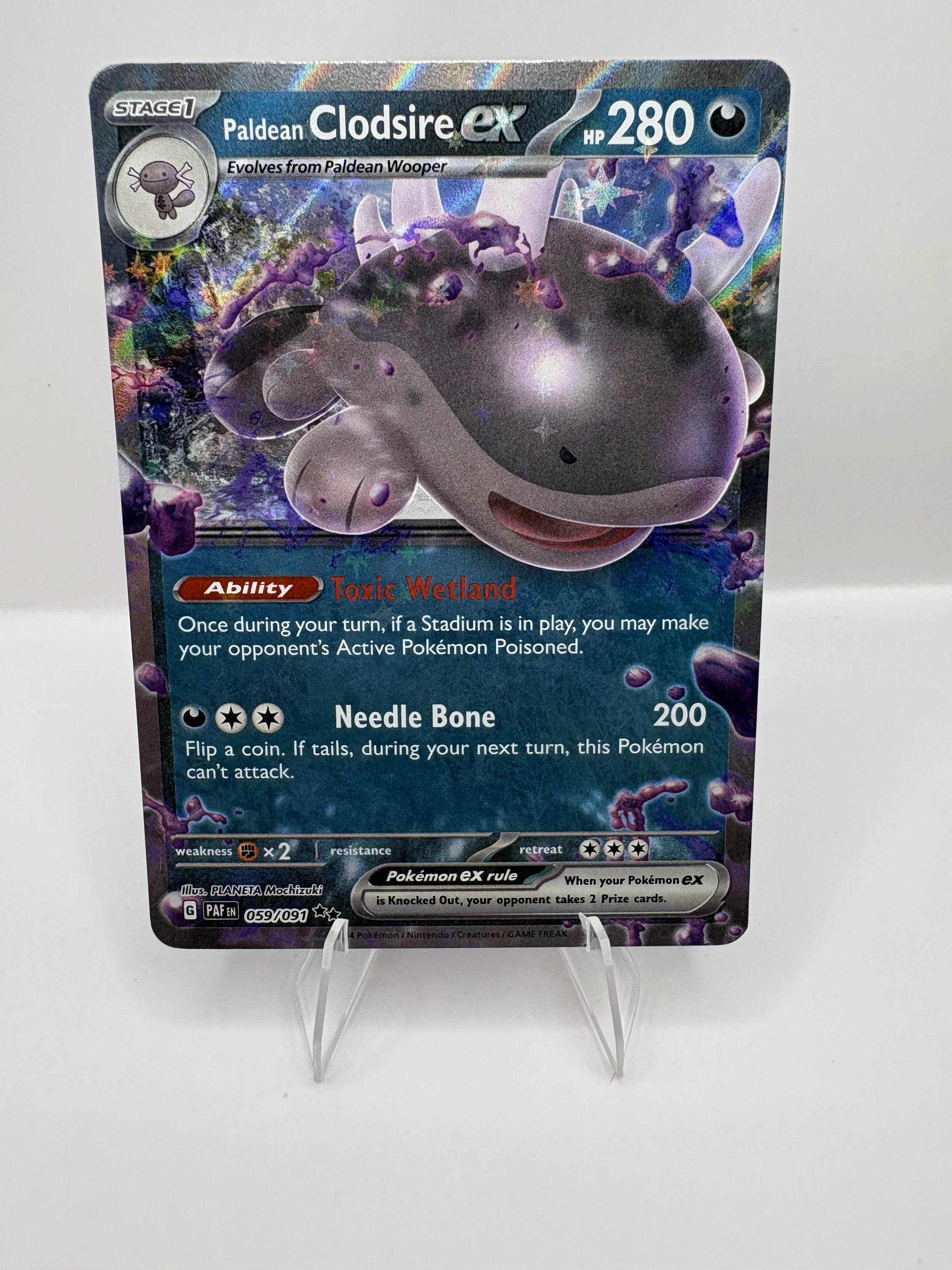 Paldean Clodsire Ex #59