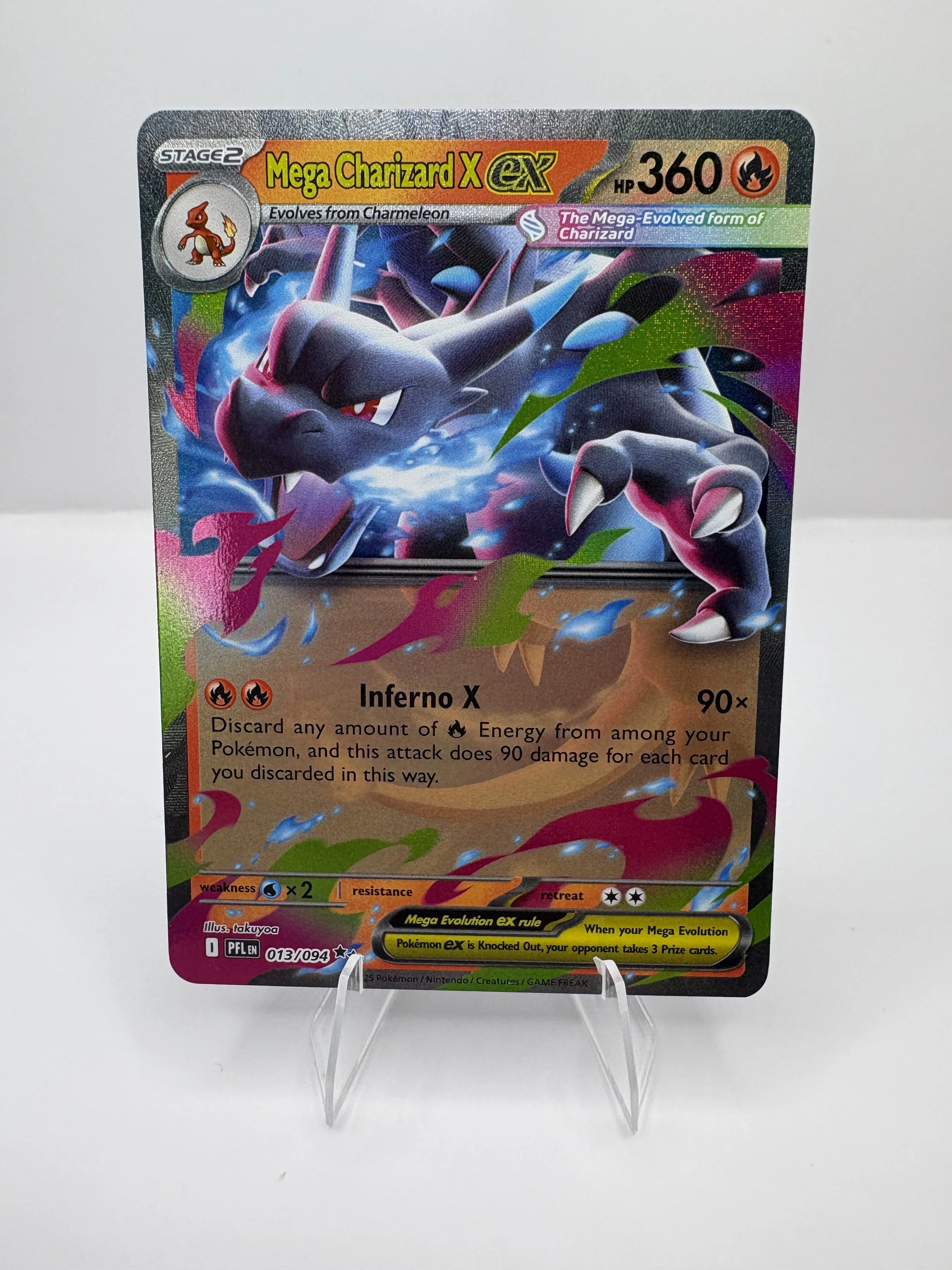 Mega Charizard X Ex #13
