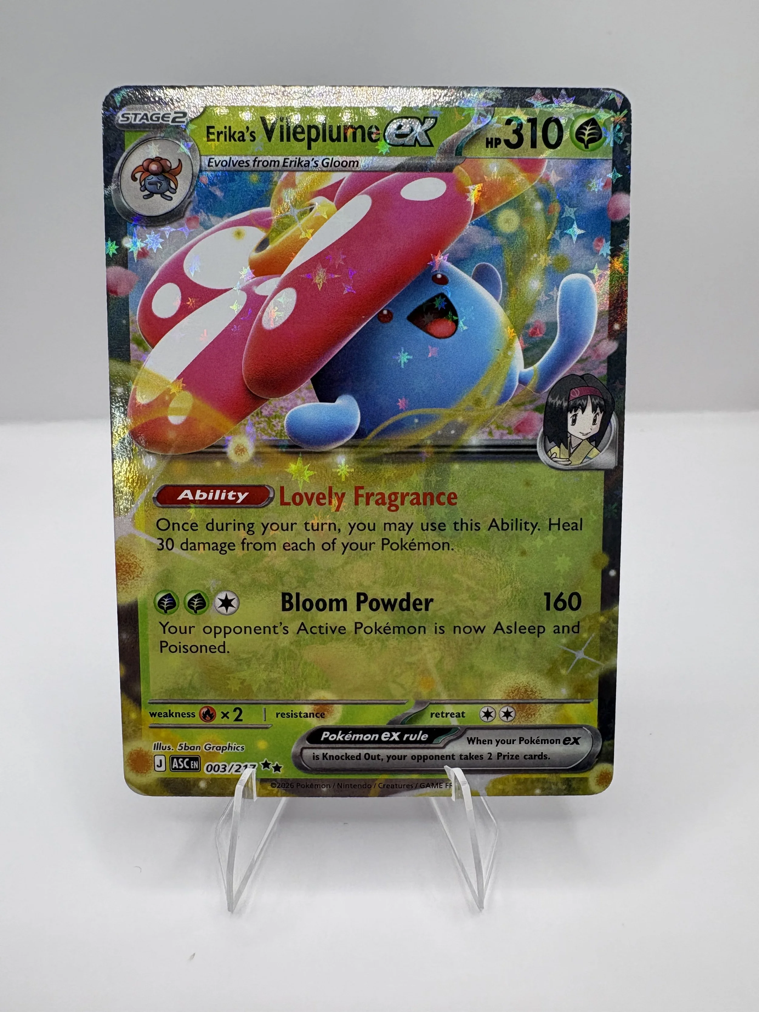 Erika's Vileplume Ex #3