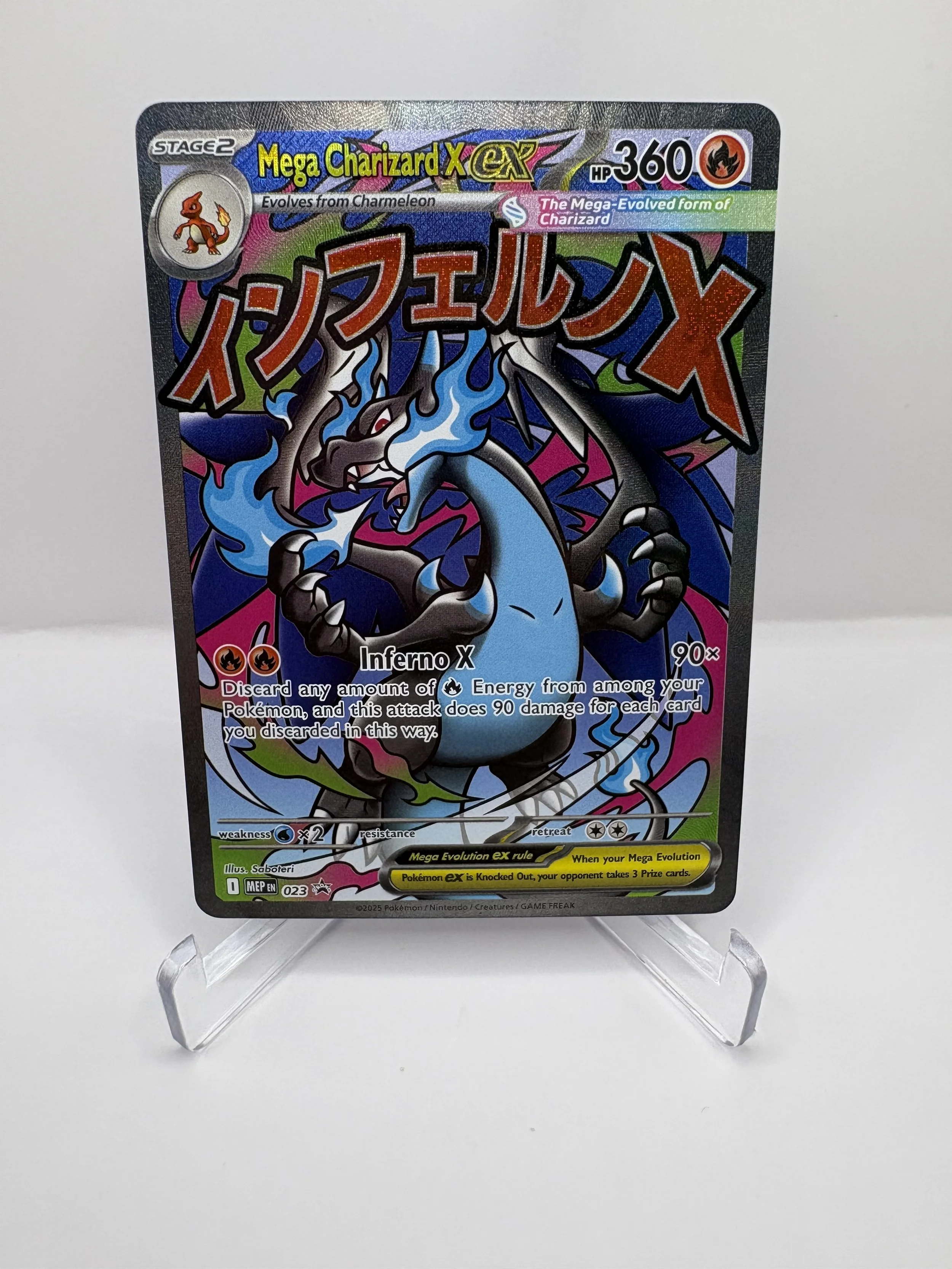 Mega Charizard X Ex #23 [Promo]