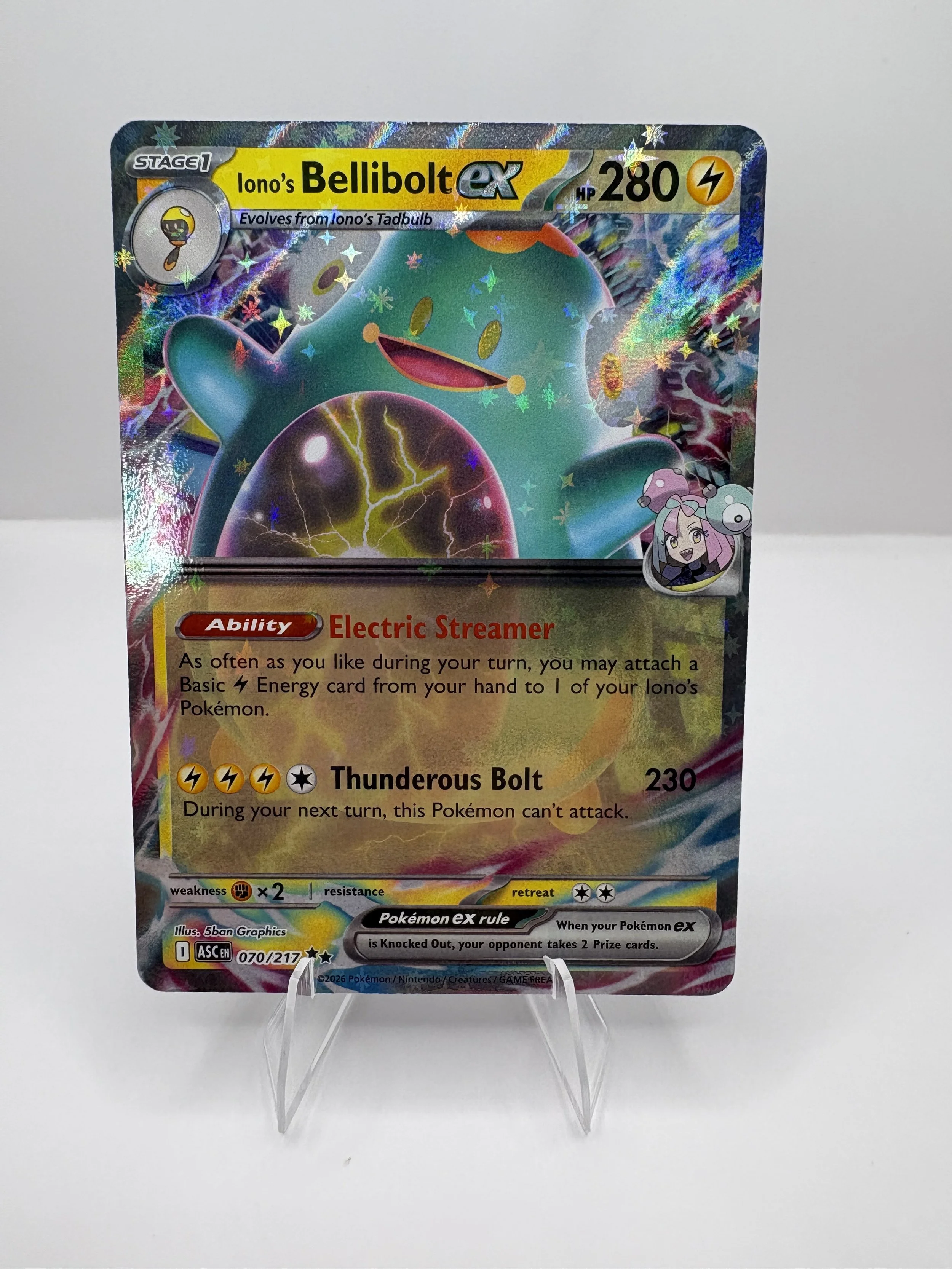 Iono's Bellibolt Ex #70