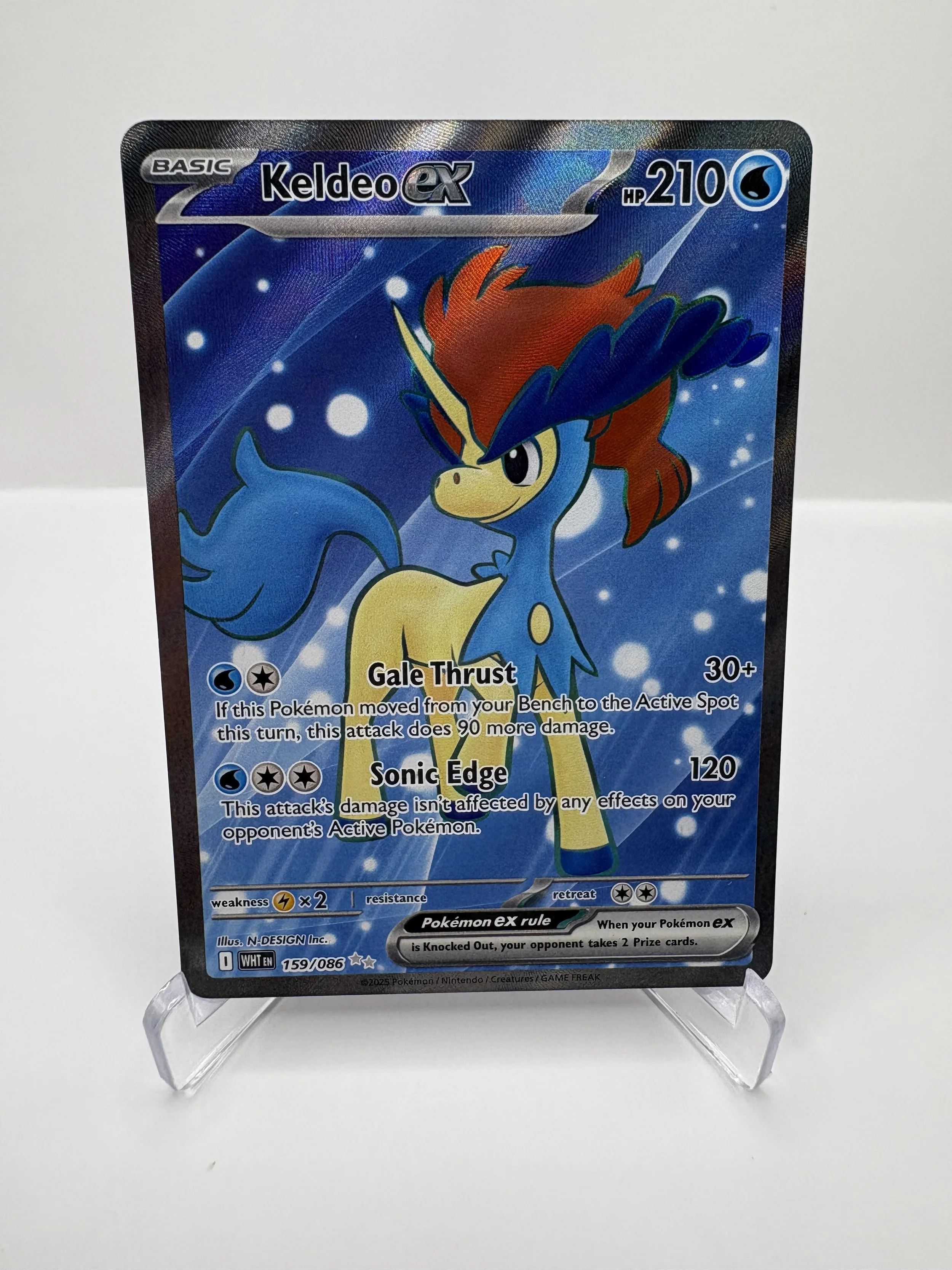 Keldeo Ex #159