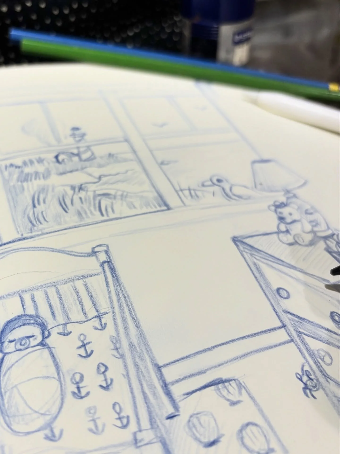 A glimpse behind the scenes of our latest creation. The early stages are always my favorite part 💚