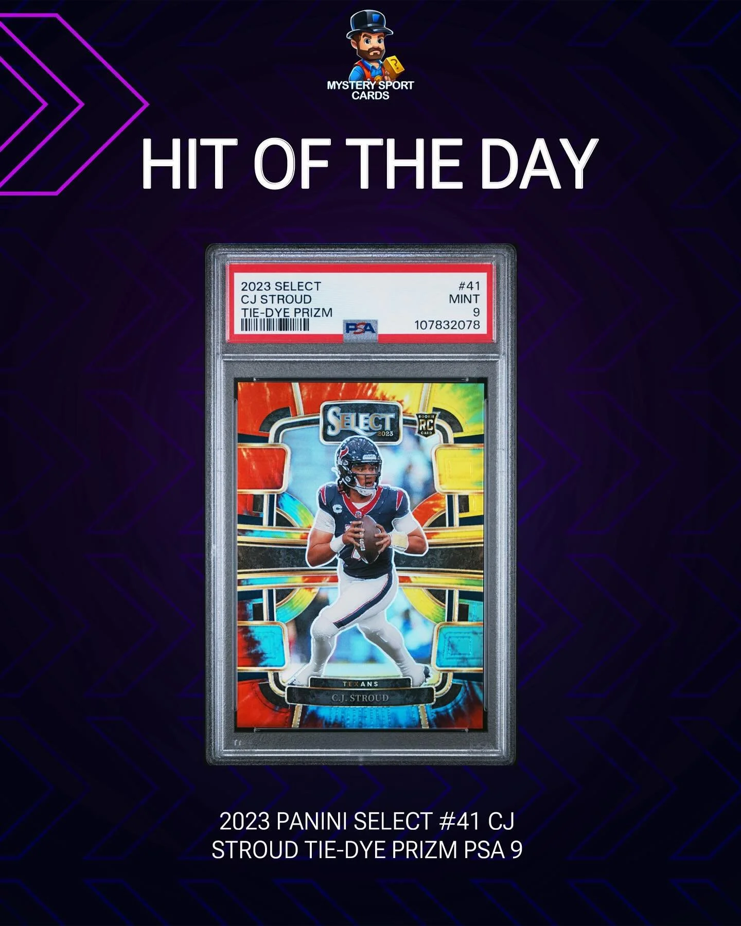 HOTD! 🏈 #sportscards #football #whatnot @whatnot #cjstroud #texans