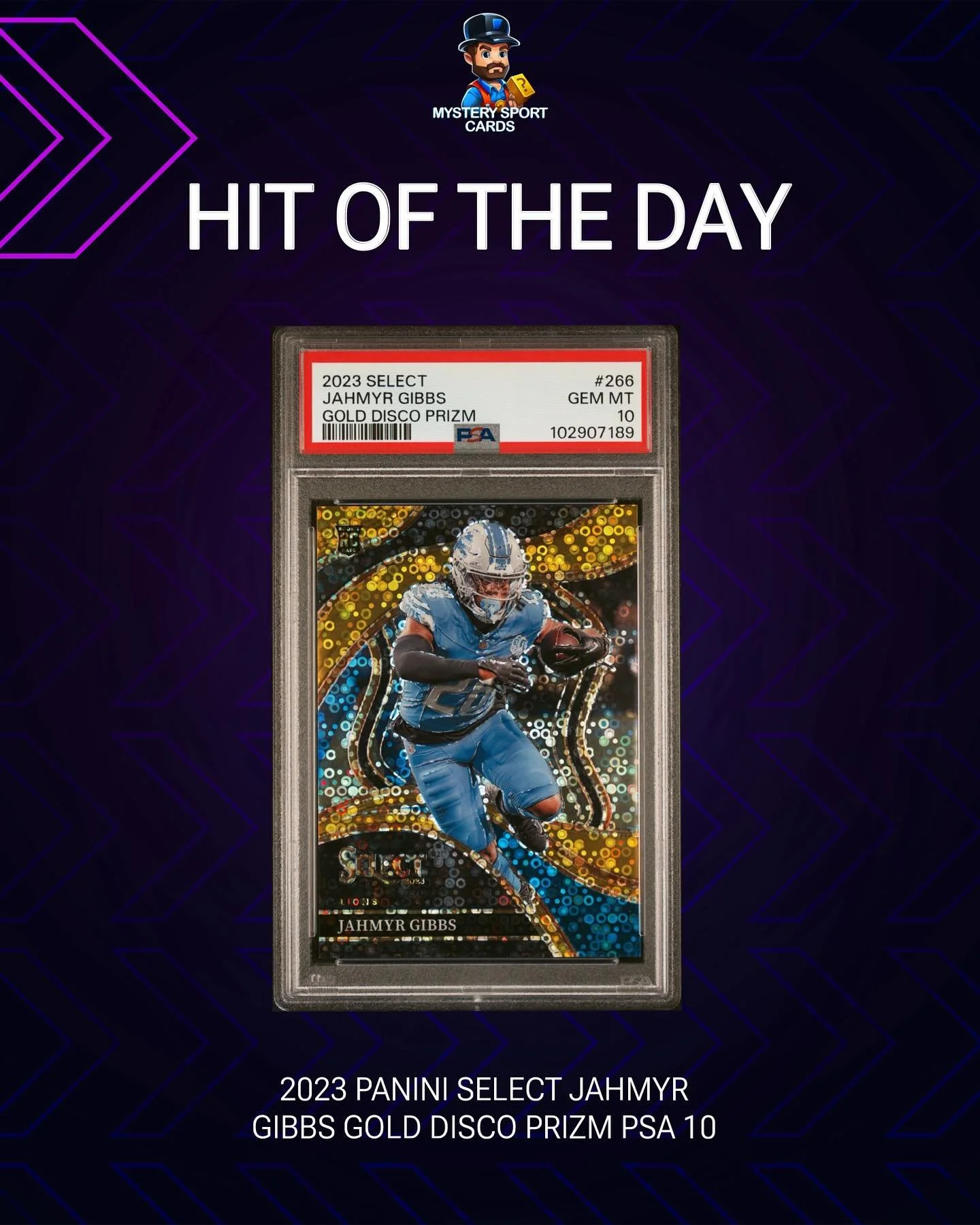 HOTD! 🏈 #sportscards #football #whatnot @whatnot #lions #gibbs #detroit