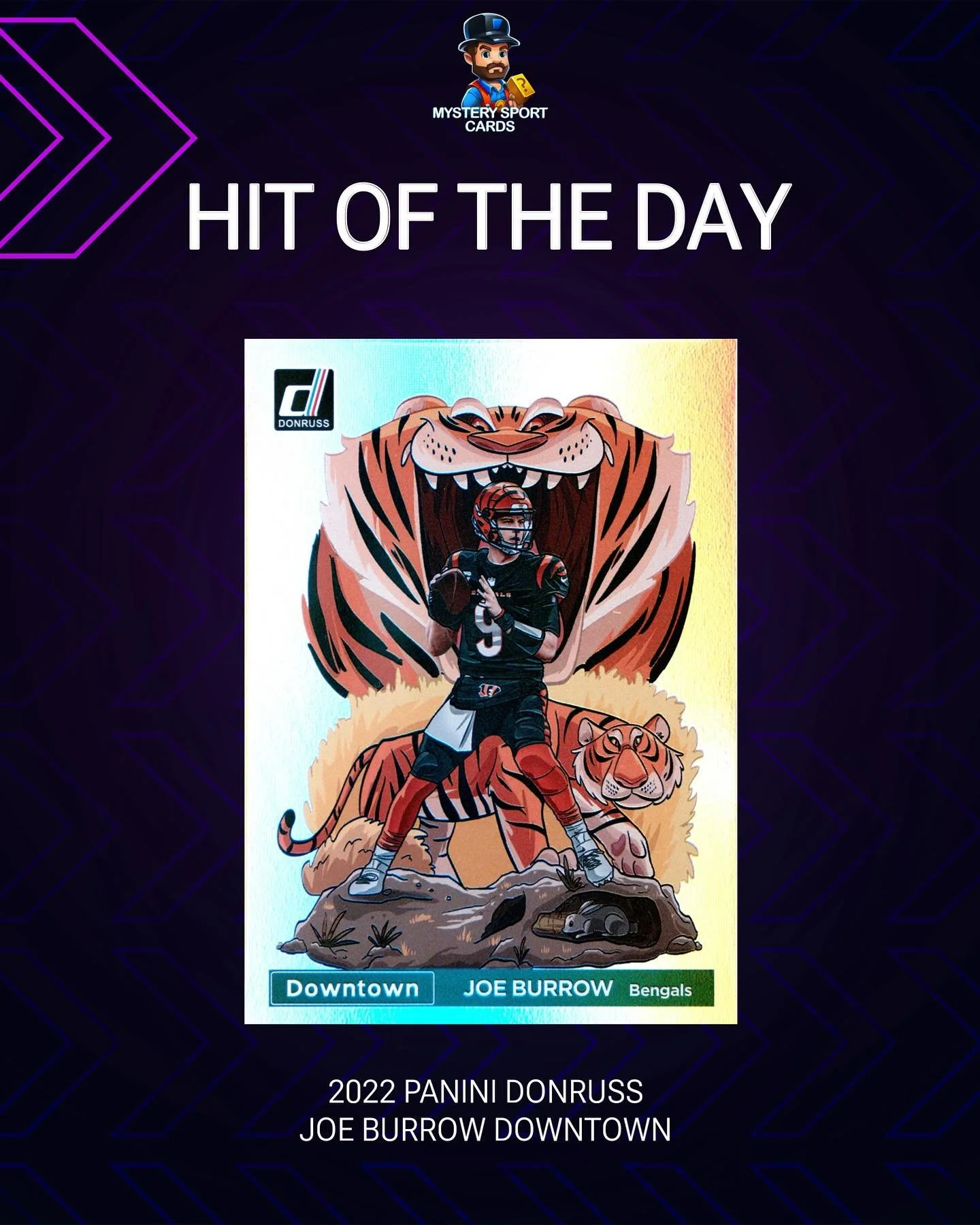 HOTD! 🏈 #sportscards #football #whatnot @whatnot #bengals #joeburrow