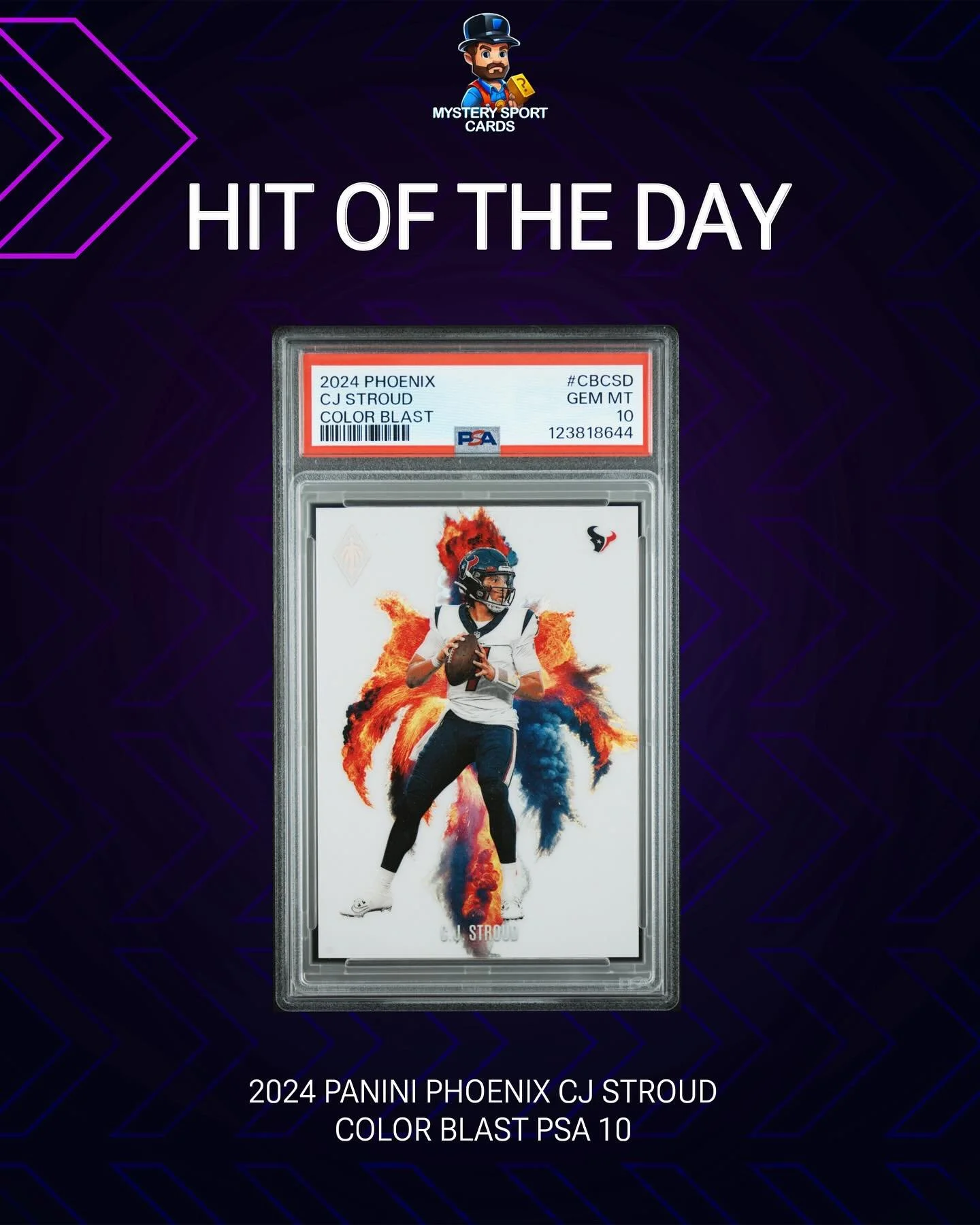 HOTD! 🏈 #sportscards #football #whatnot @whatnot #nfl #stroud #texan