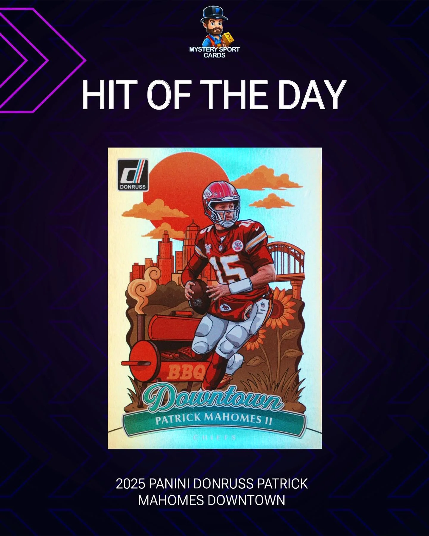 🚨 HOTD ALERT 🚨 Patrick Mahomes DT 🐐 #chiefs #mahomes #nfl #football