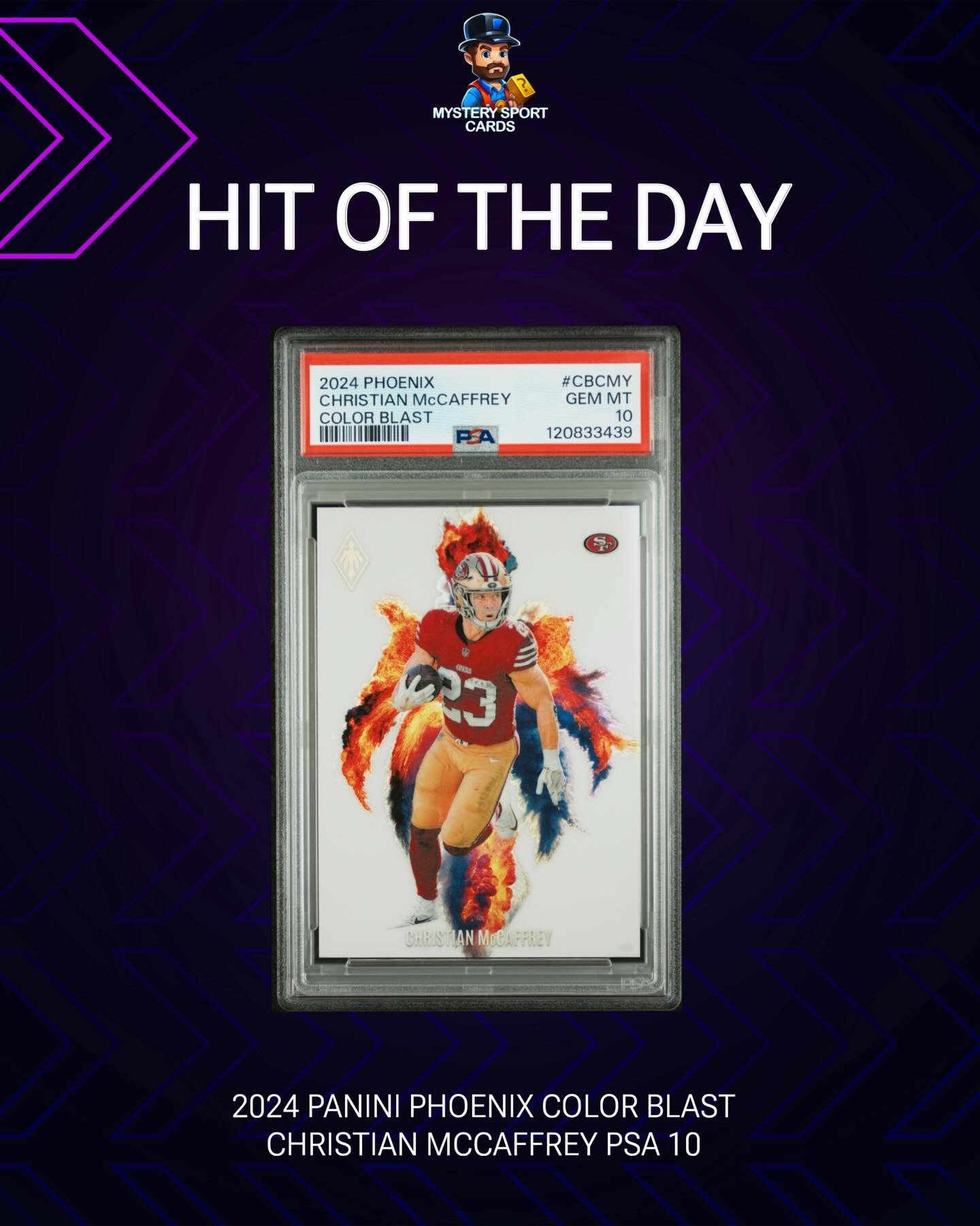 🚨 HOTD ALERT 🚨 #cmc #49ers #nfl #football