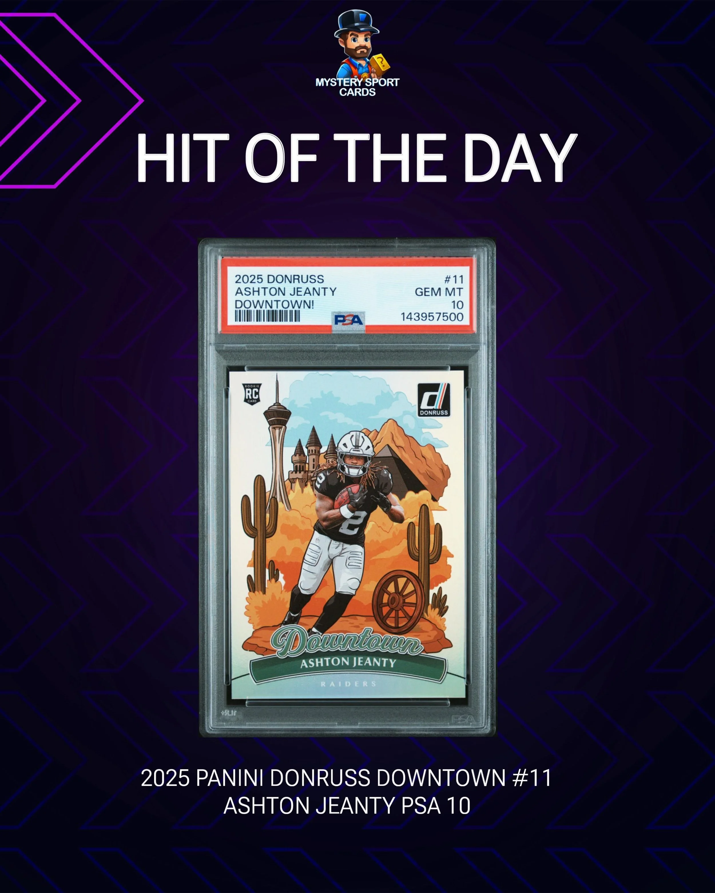 HIT OF THE DAY ALERT! 🔥 #nfl #sportscards #jeanty #raiders #football @heystackcards