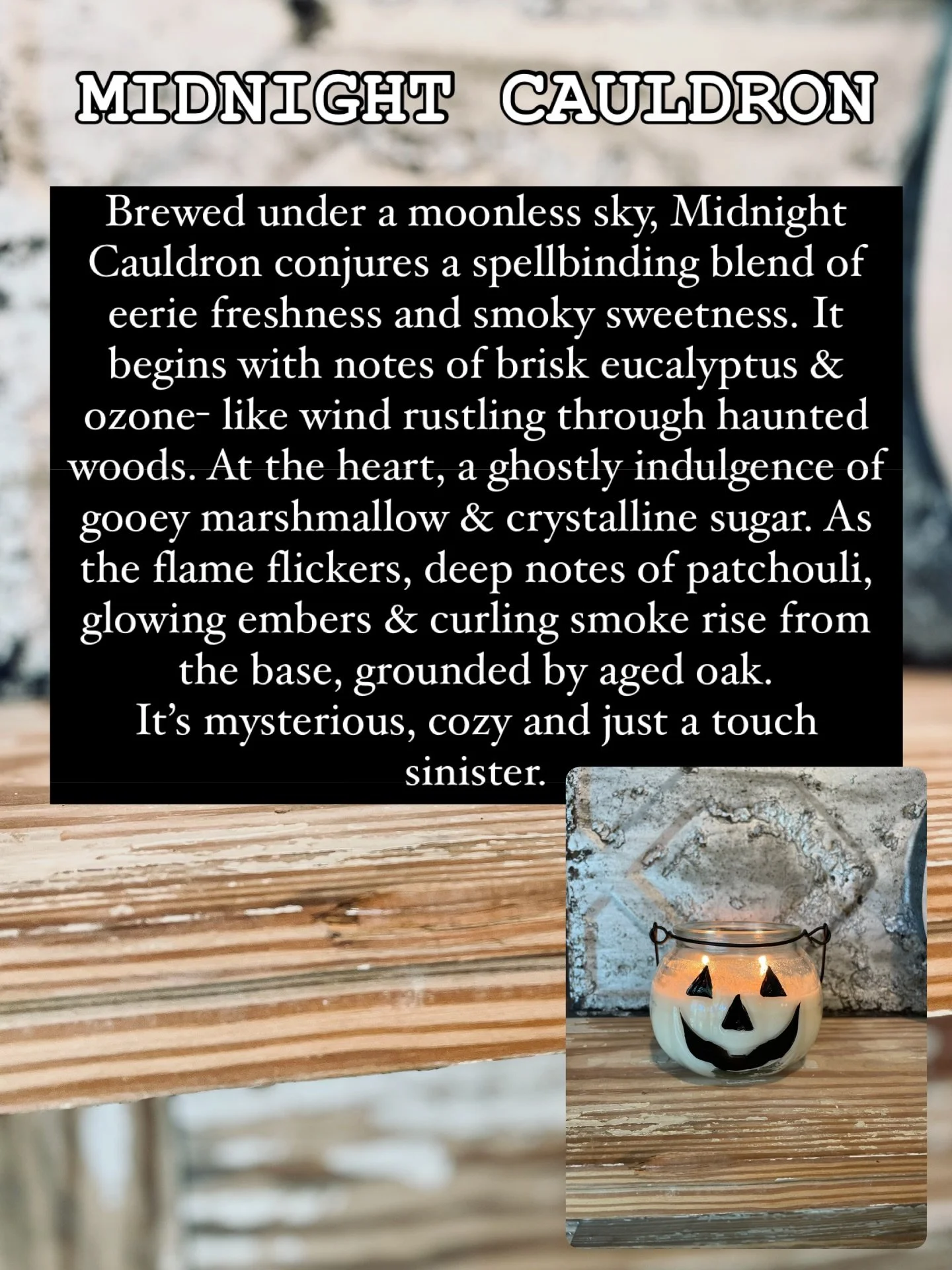 The most cozy and decadent fragrances of all!! I am extremely excited for you guys to get your hands on these Jolly Jacks!!! 🎃🧙&zwj;♀️👻🍂. These scents make me want to curl up with a cozy blanket &amp; play all the Halloween movies my heart desire