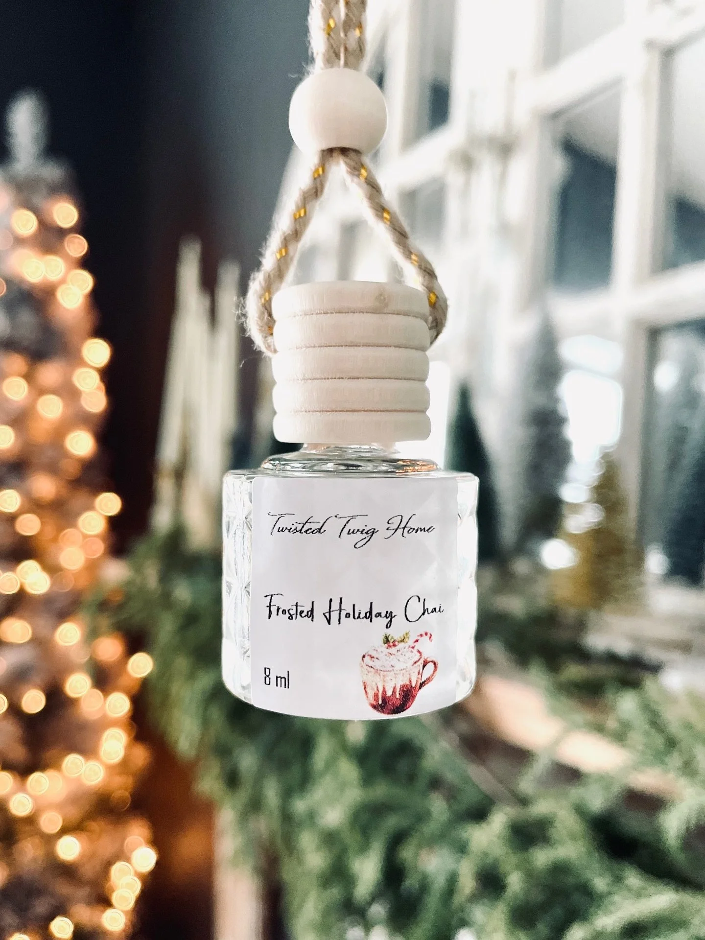 These charming little car diffusers bring me so much joy! You can hang them just about anywhere&mdash;even on your Christmas tree for a festive touch. I hope you  all have enjoyed browsing the website &amp; it fills you with the same kind of happines