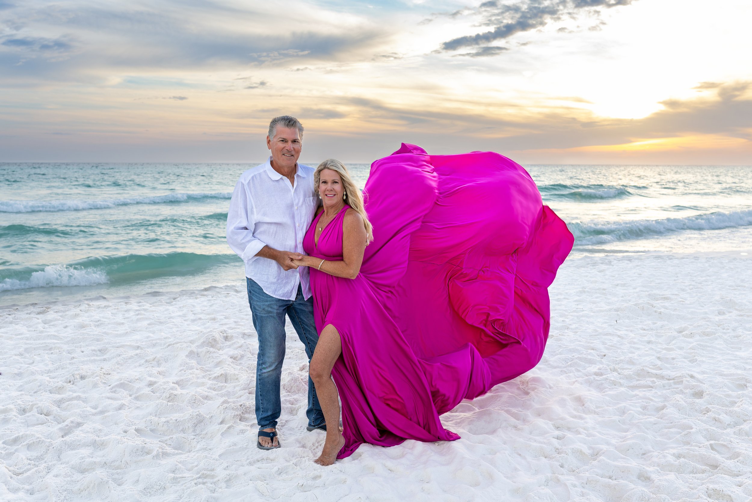 Panama City Beach Florida photoshoot couple