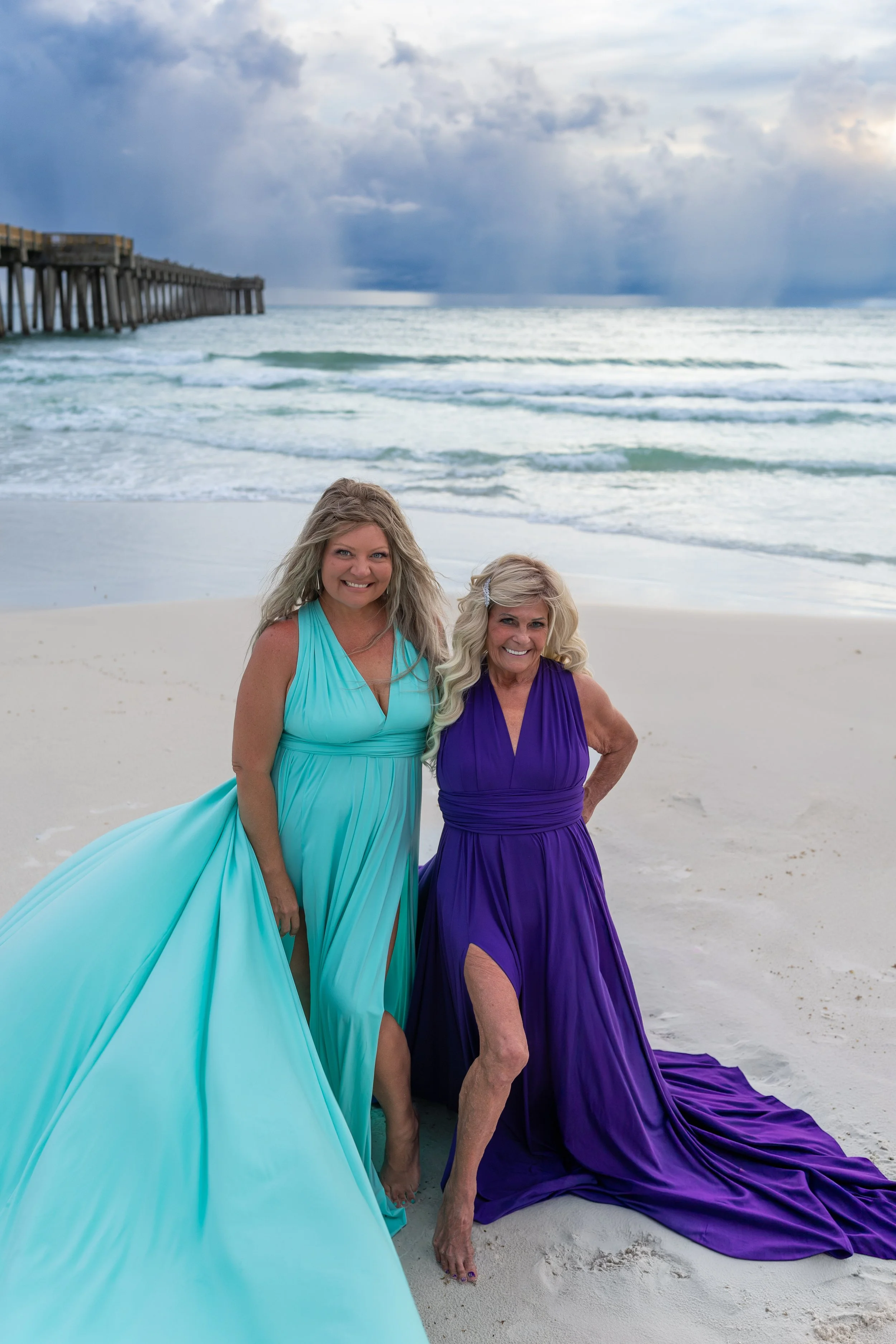 mother-daughter photoshoot Florida panhandle