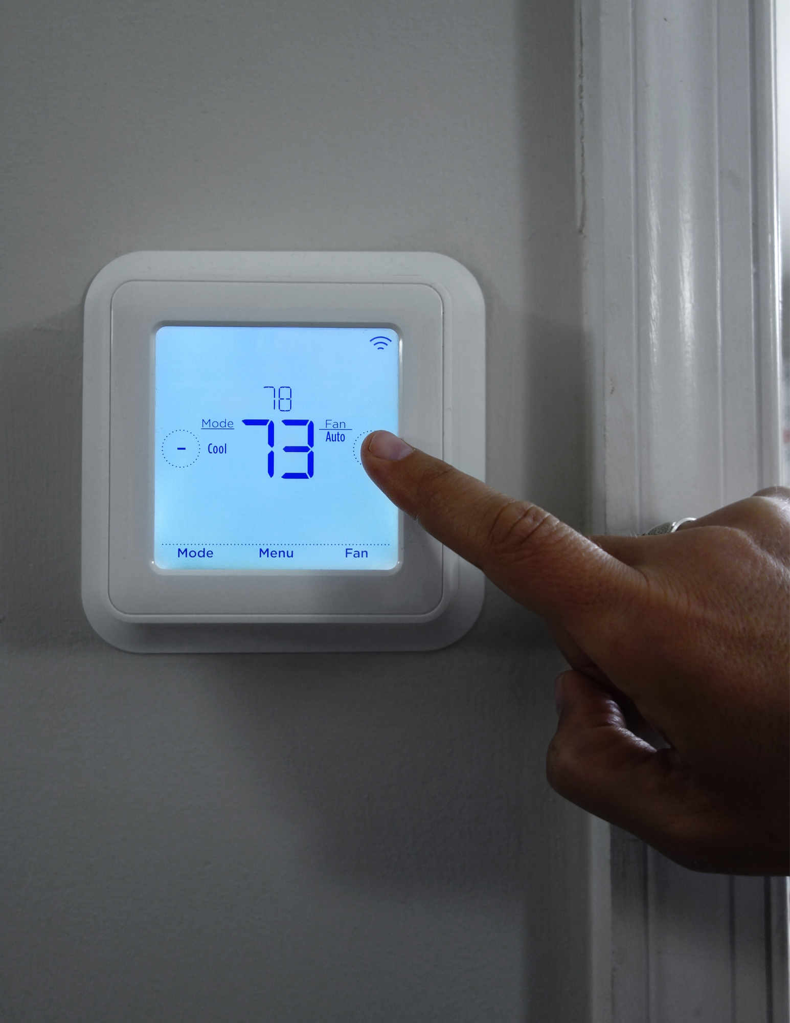 Hand Pressing Thermostat