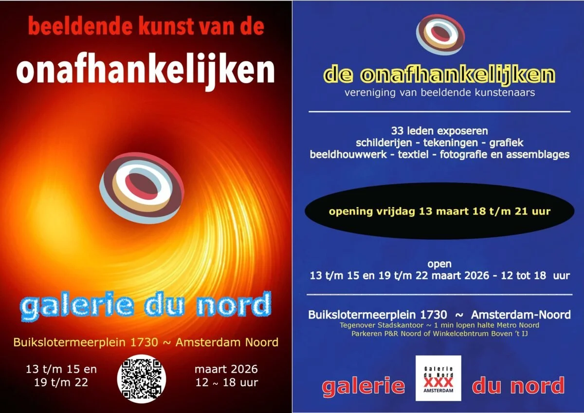 Ledenexpositie 2026 – De Onafhankelijken bij Galerie du Nord
