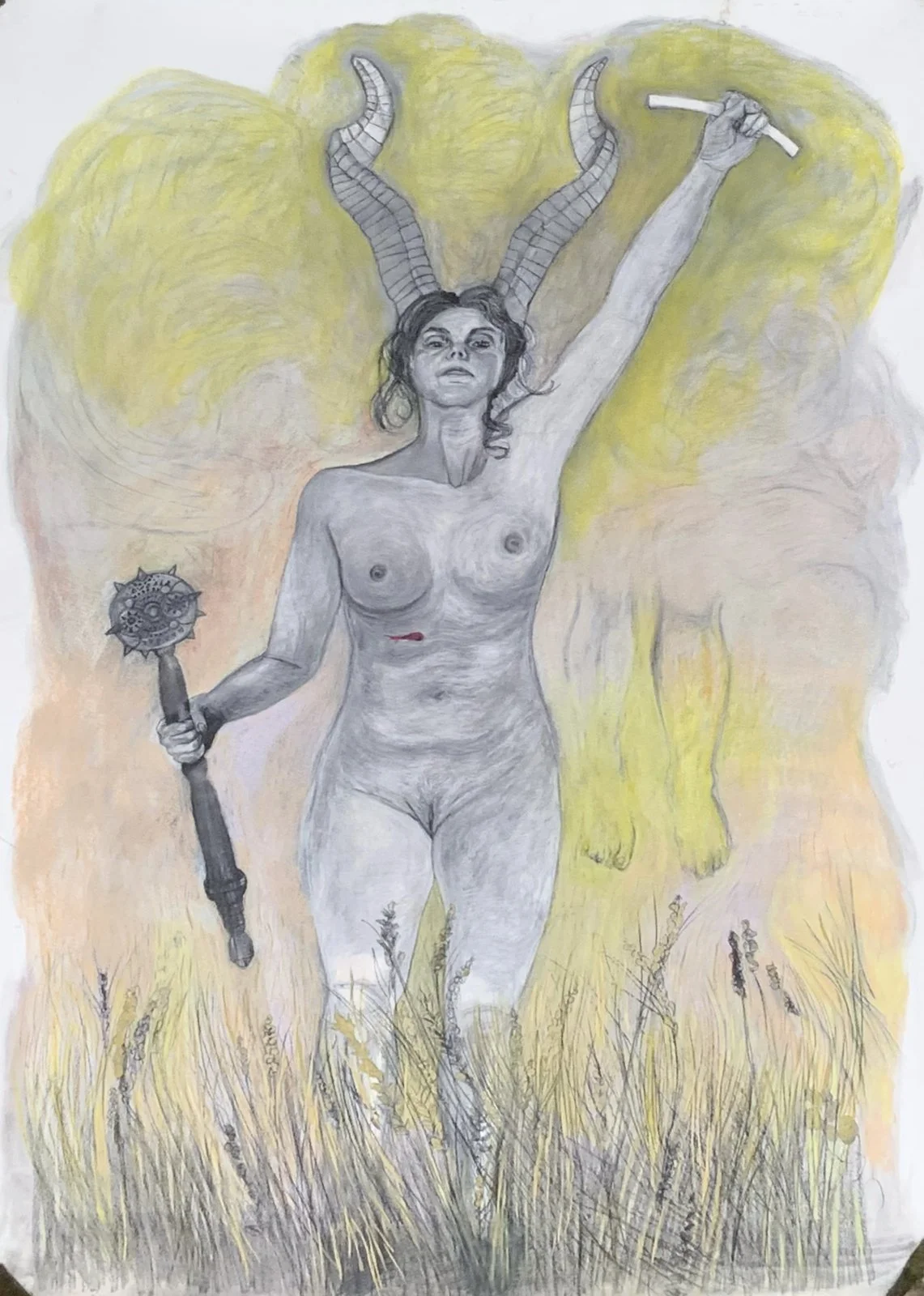 Iris van Valkenhoef – levensgroot zelfportret als Ninti