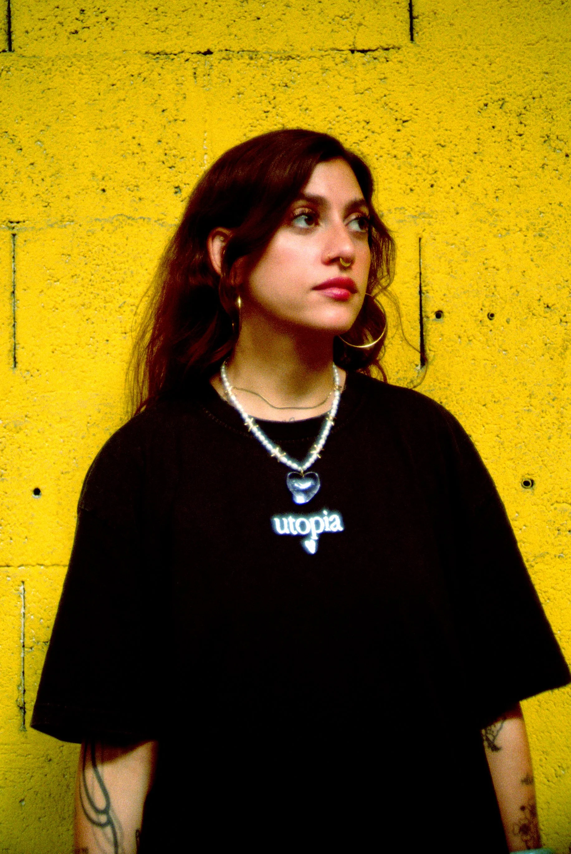 Utopia Garments, clothing design, art direction and film photography. Model : BonsoirKarma - 2025