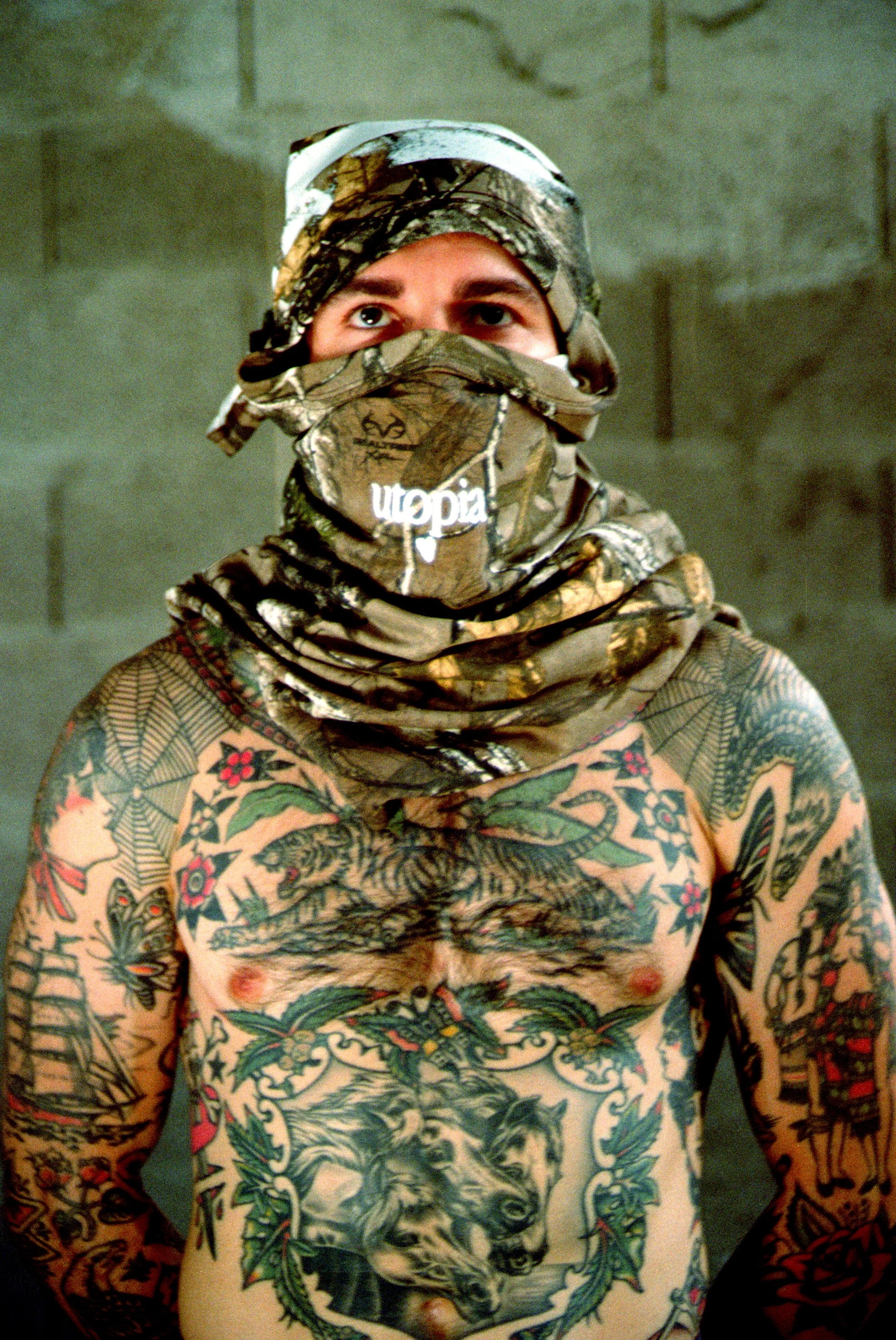 Utopia Garments, clothing design, art direction and film photography. Model : Alex290 - 2025