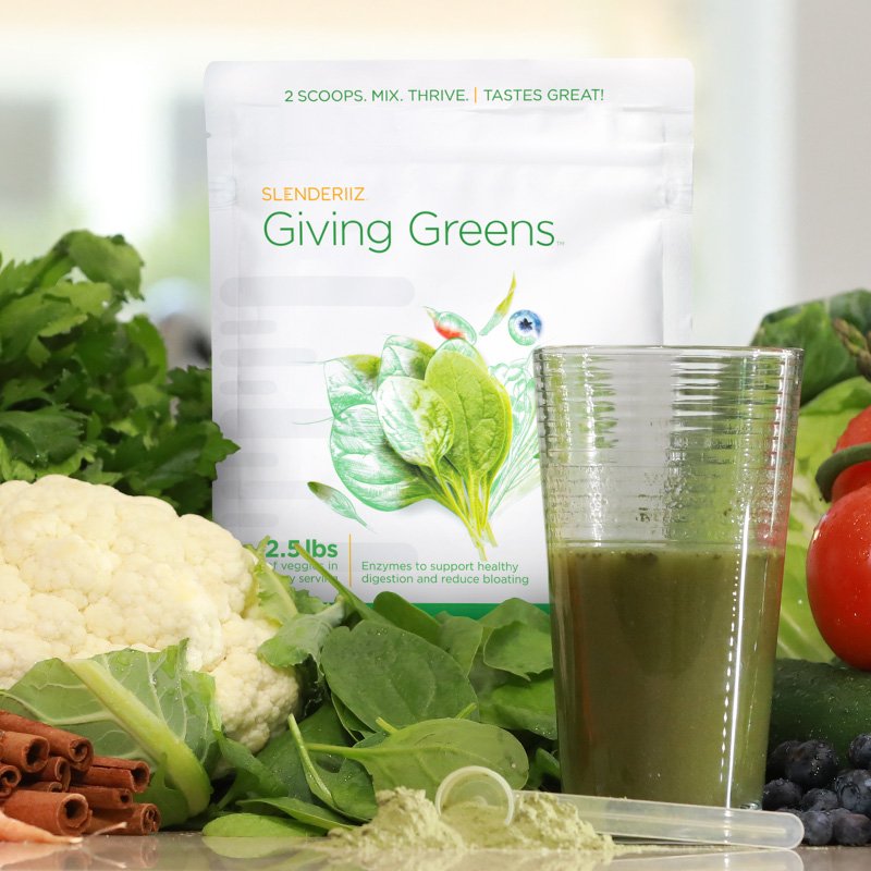 Glass of Giving Greens