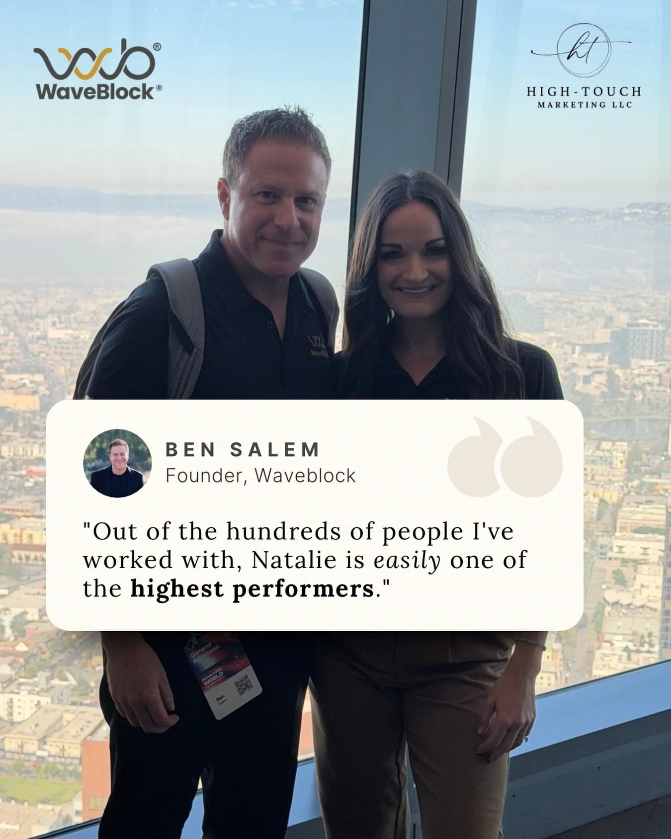 BEYOND Grateful for my clients 🙏🏼

Ben and I have worked @waveblocktech together since 2022 when I just wanted to be an influencer for his company and get free product (story for another day) 😂 but what I didn&rsquo;t know is that it would complet