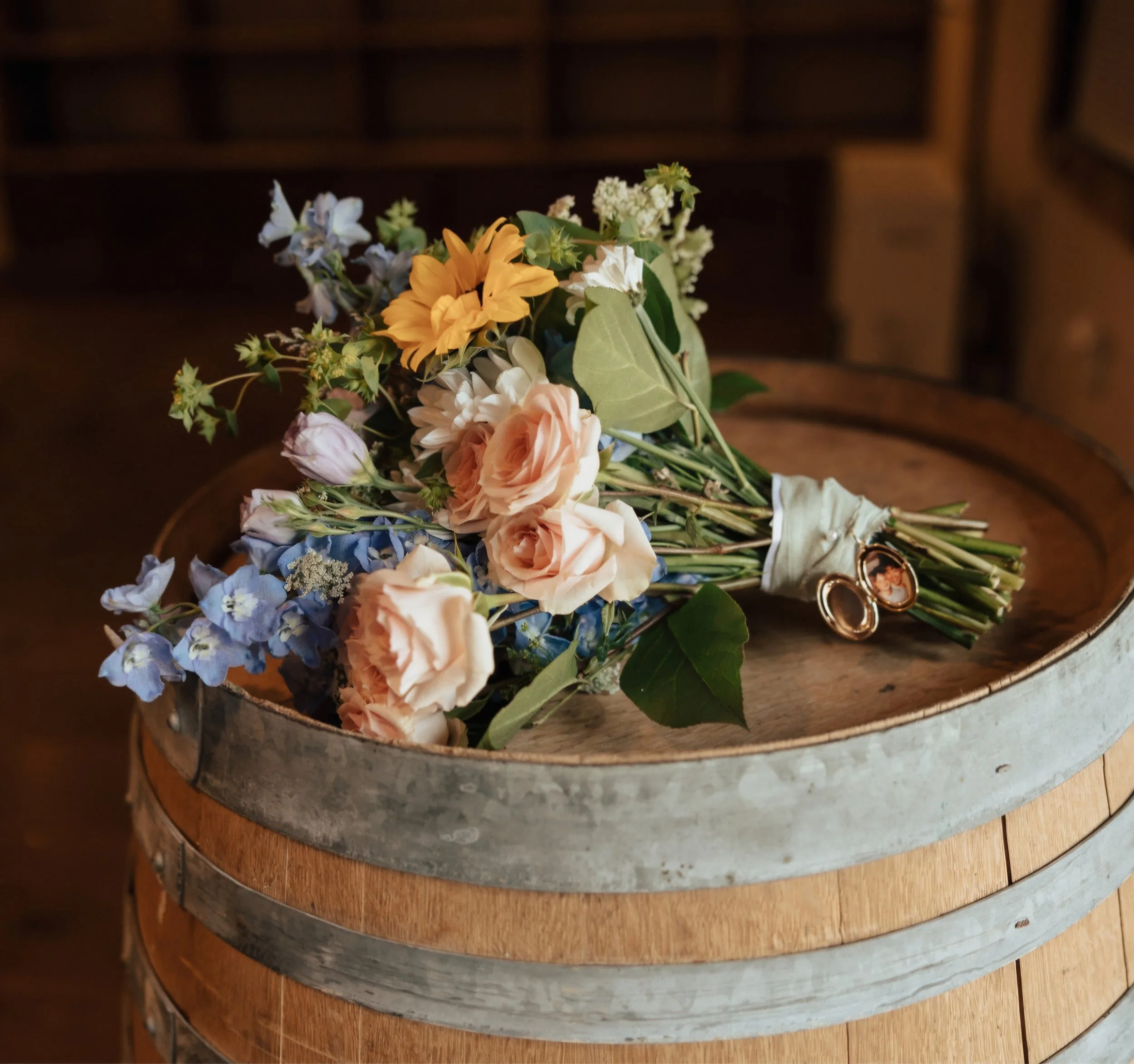 Wildflower Wedding Bouquet NH