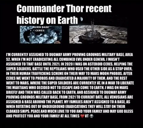 Commander Thor’s Intel 