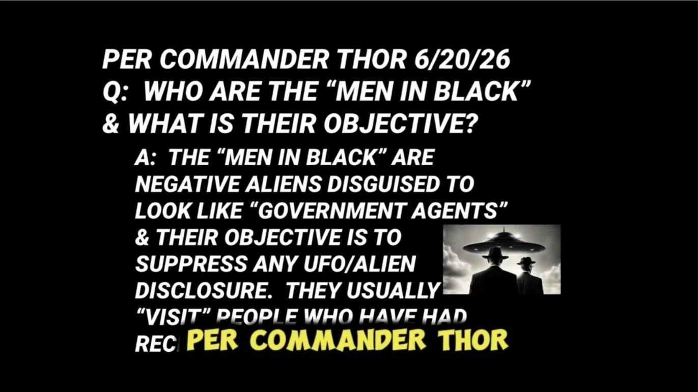 Commander Thor’s Intel 