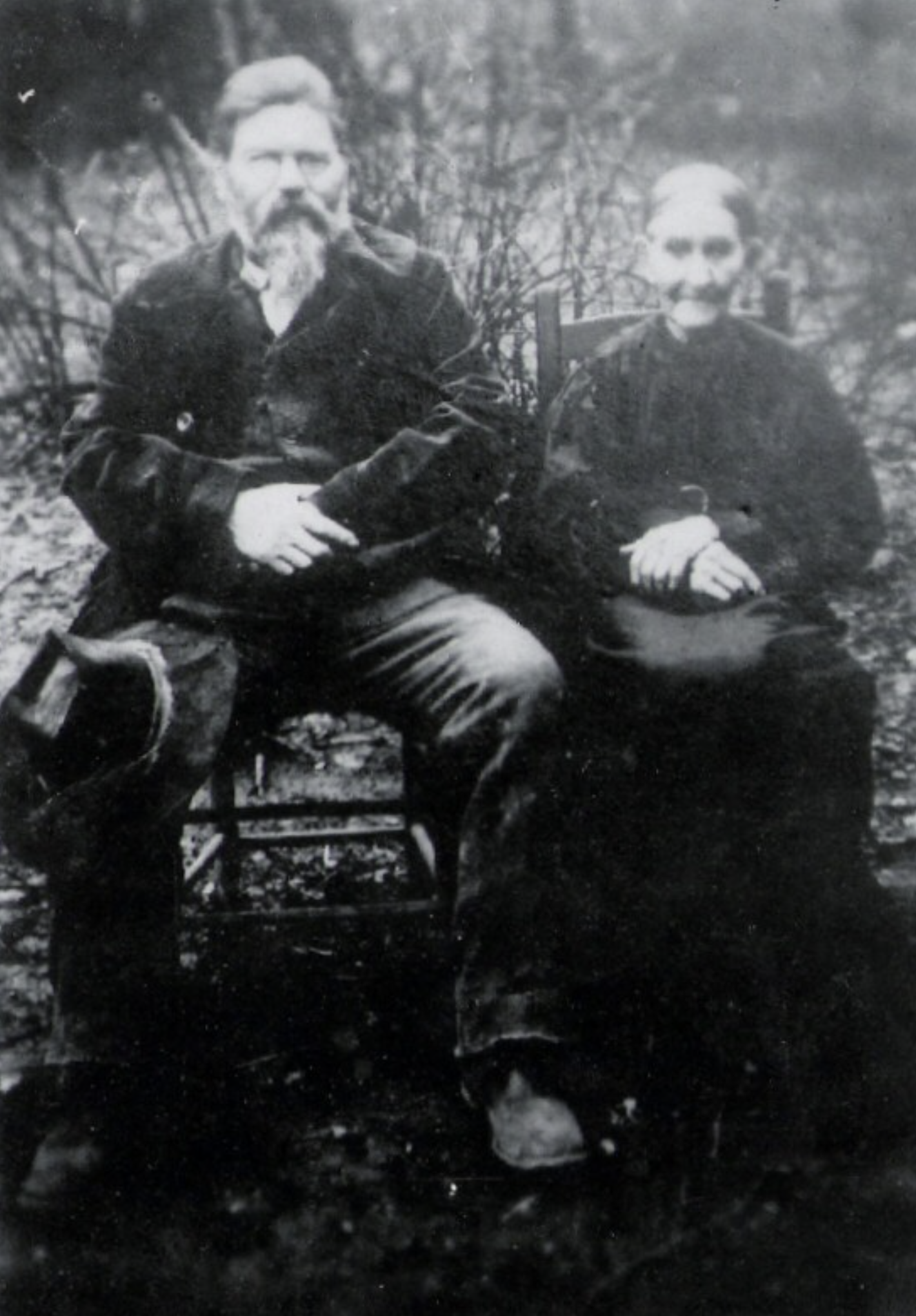 My 3rd great grandparents - Aaron and Sally Frank