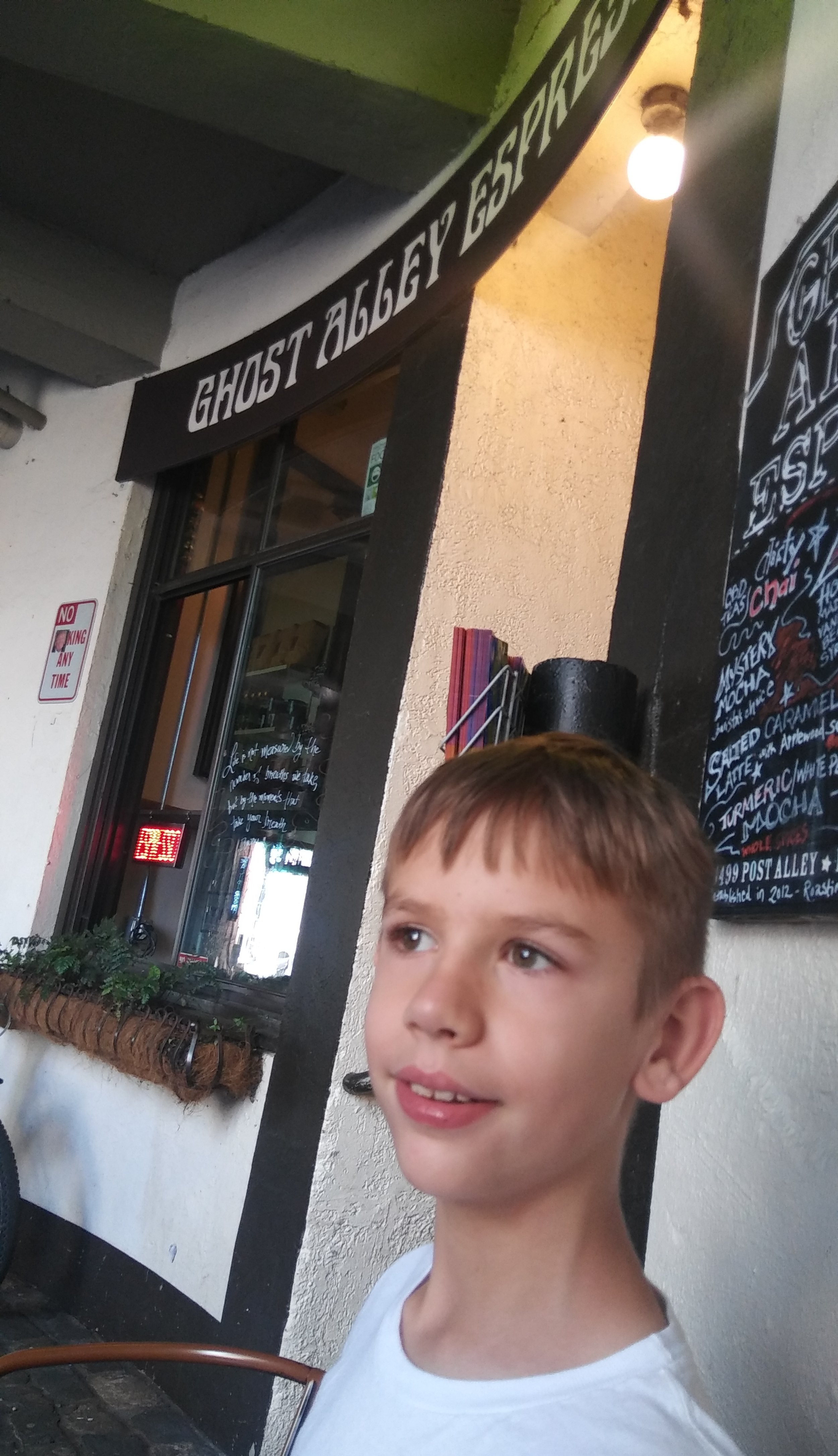 Judah at Ghost Alley Espresso - Seattle - 2018