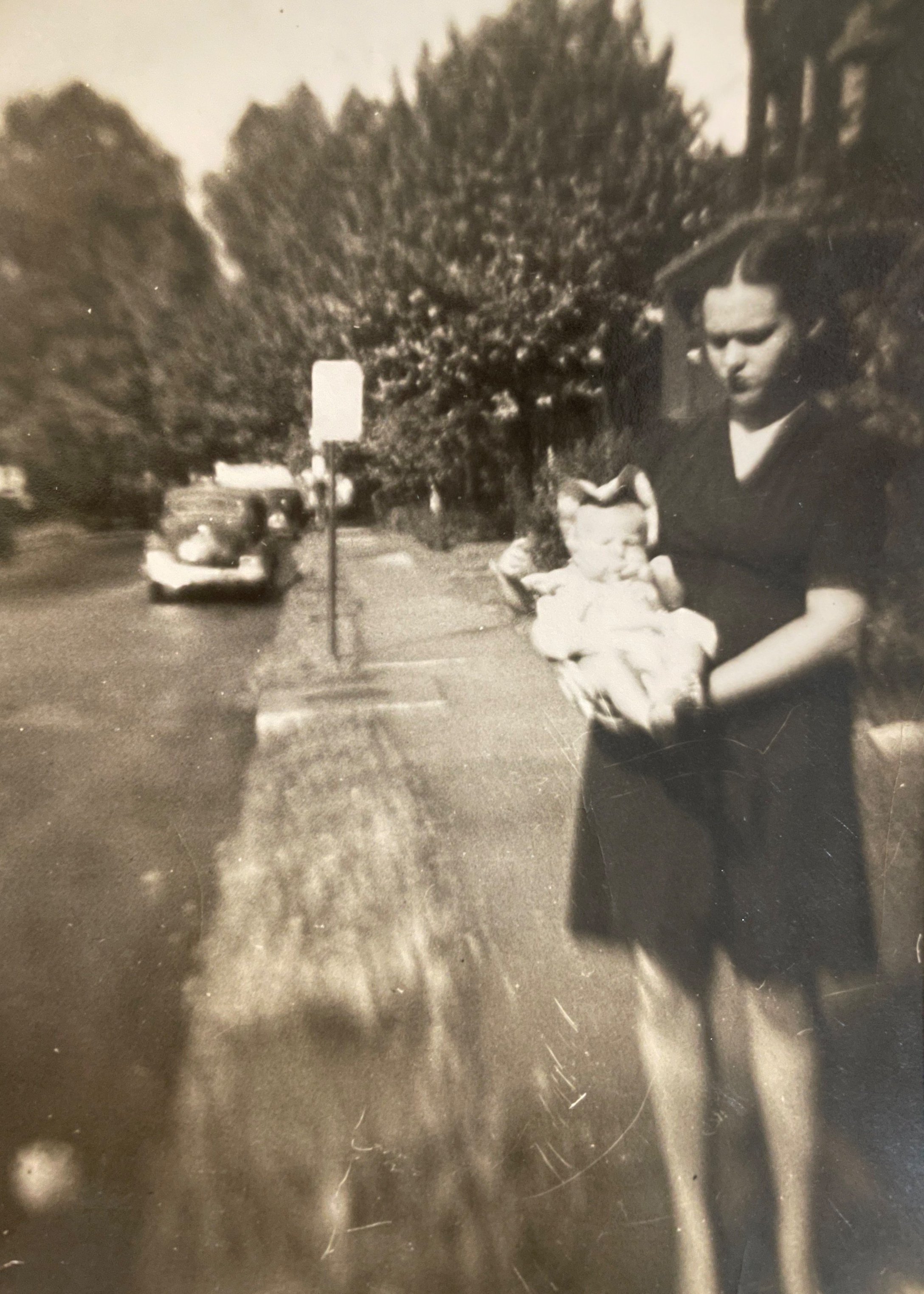 My grandmother Charmian Blaettermann with her baby brother Frank
