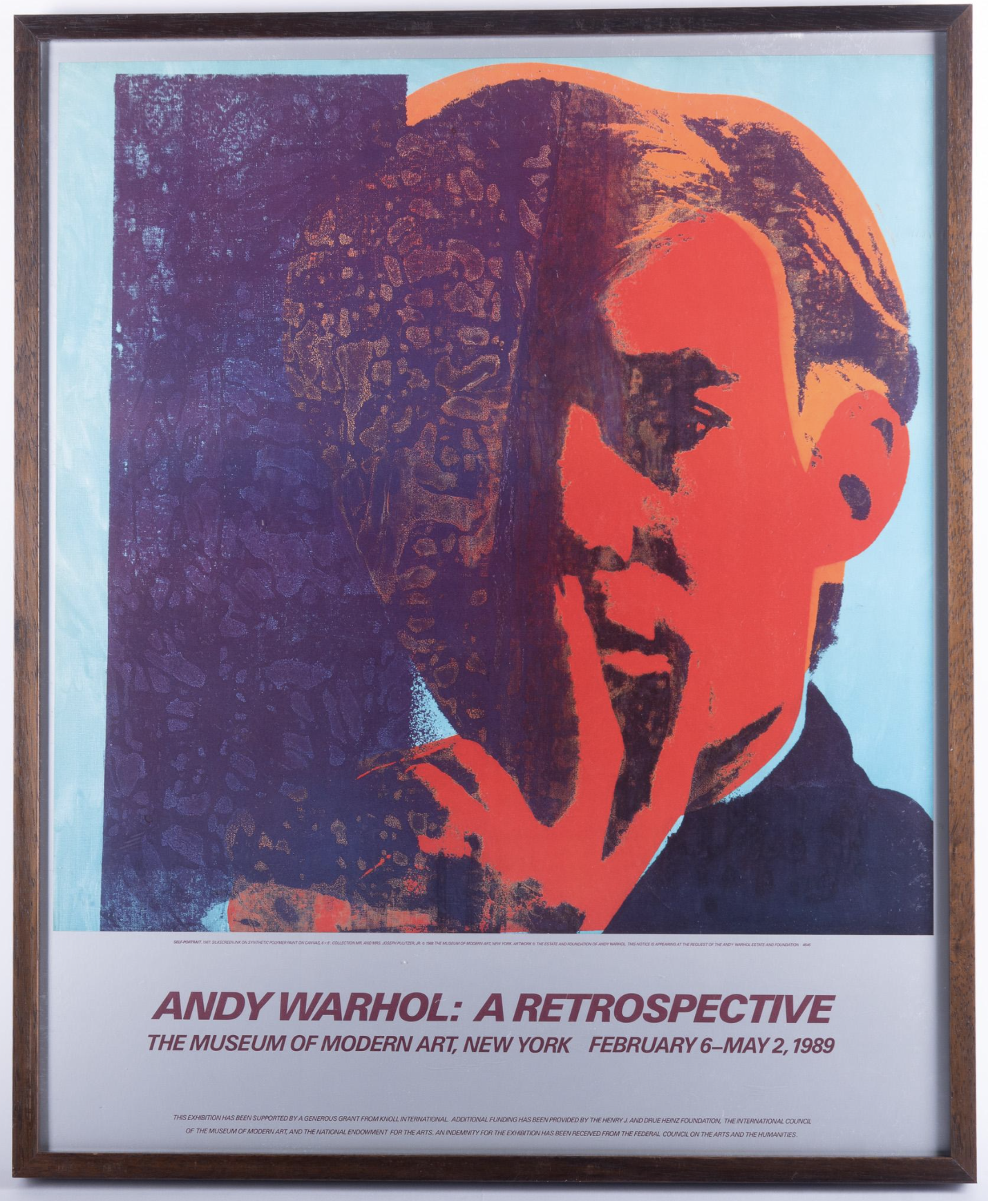 Andy Warhol: A Retrospective, The Museum of Modern Art, New York, 1989, Exhibition Poster