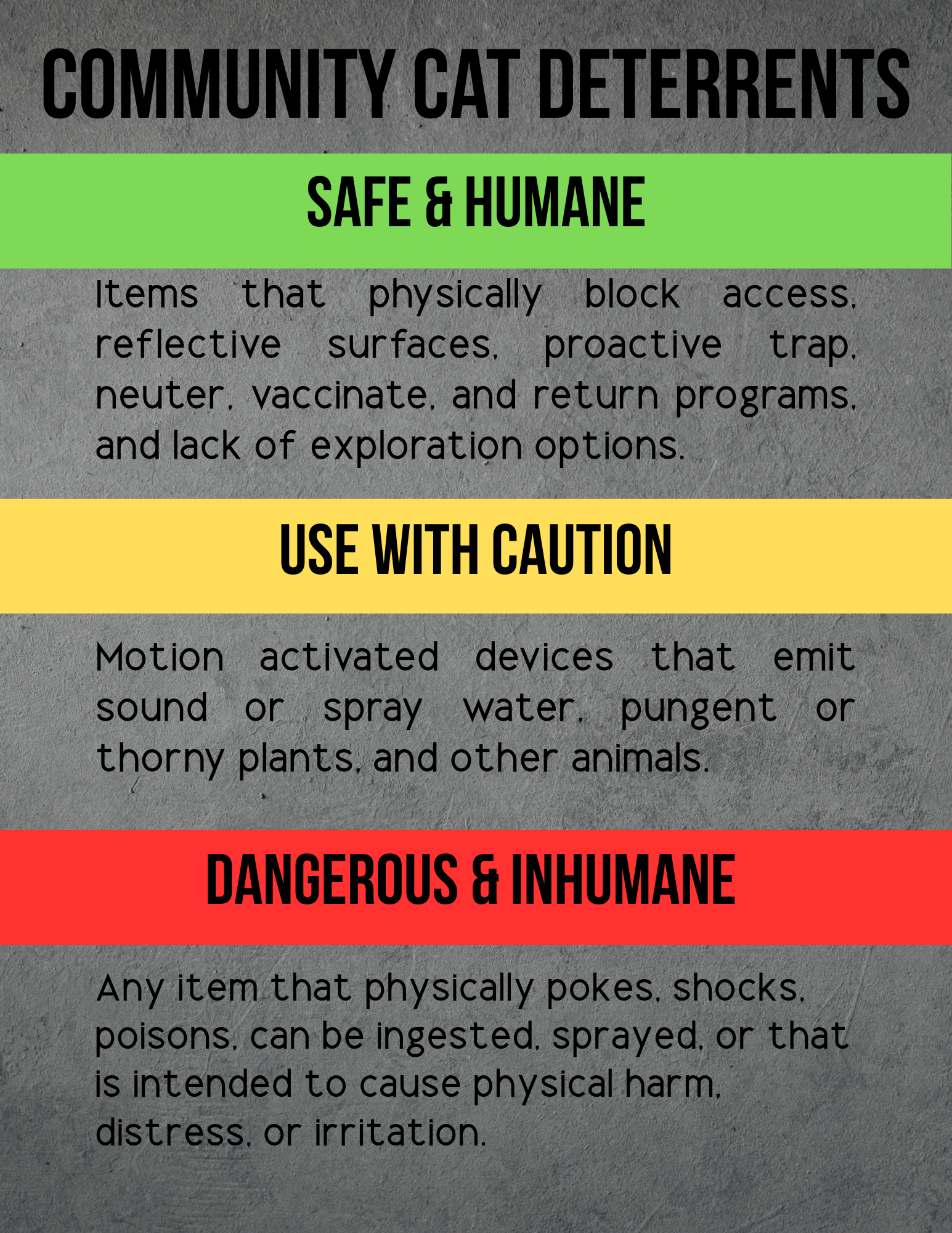 How to Keep Community Cats Out of Your Yard