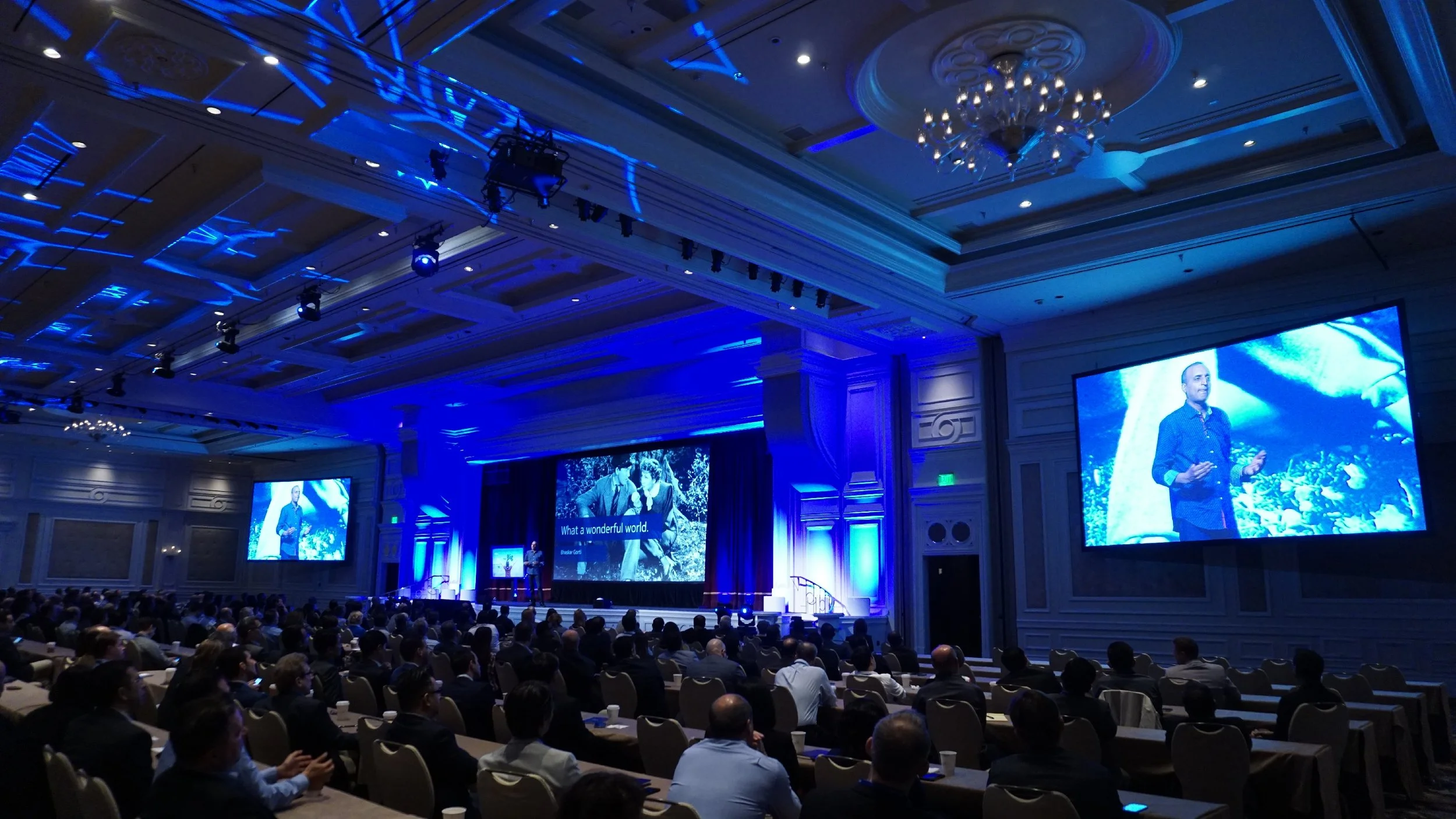 At Nokia Software Sales Kick-off Conference, event management. Las Vegas, 2019.