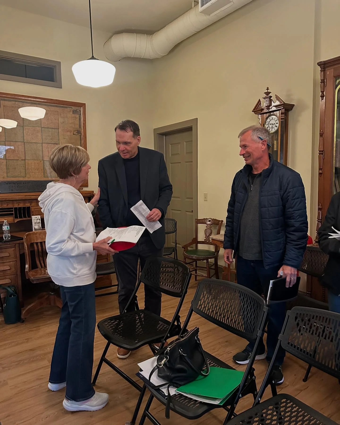 Honored to meet with friends on Thursday night for our first campaign meeting. It was only fitting that we met in the Medina Town Hall.  This building is a staple in Medina, the city I&rsquo;ve loved and lived in my whole life!